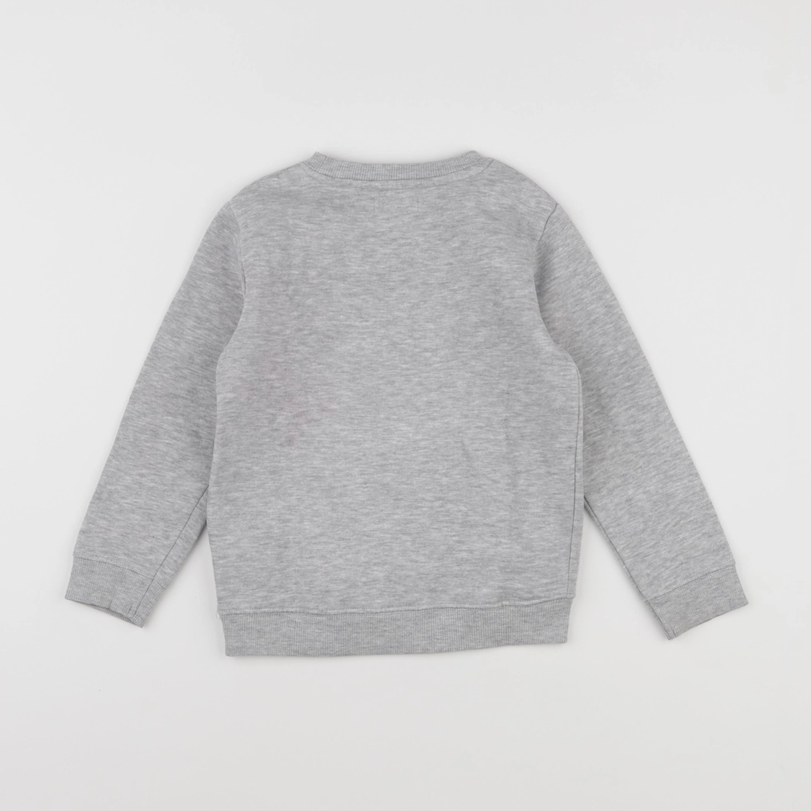 Vertbaudet - sweat gris - 5 ans