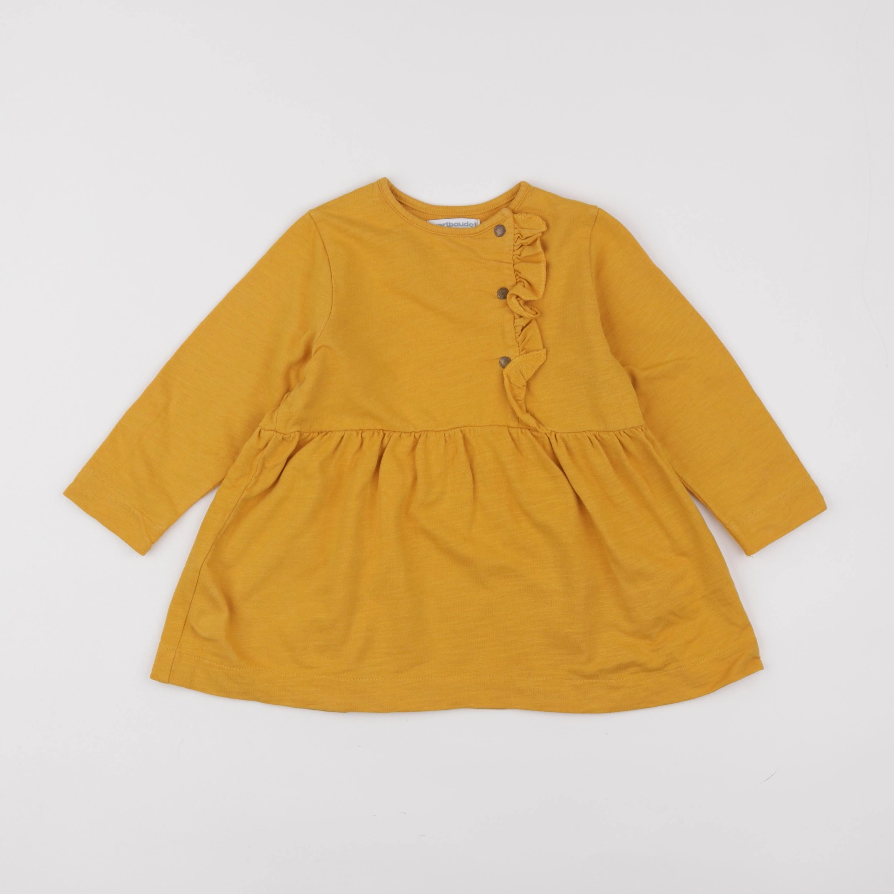 Vertbaudet - robe jaune - 2 ans