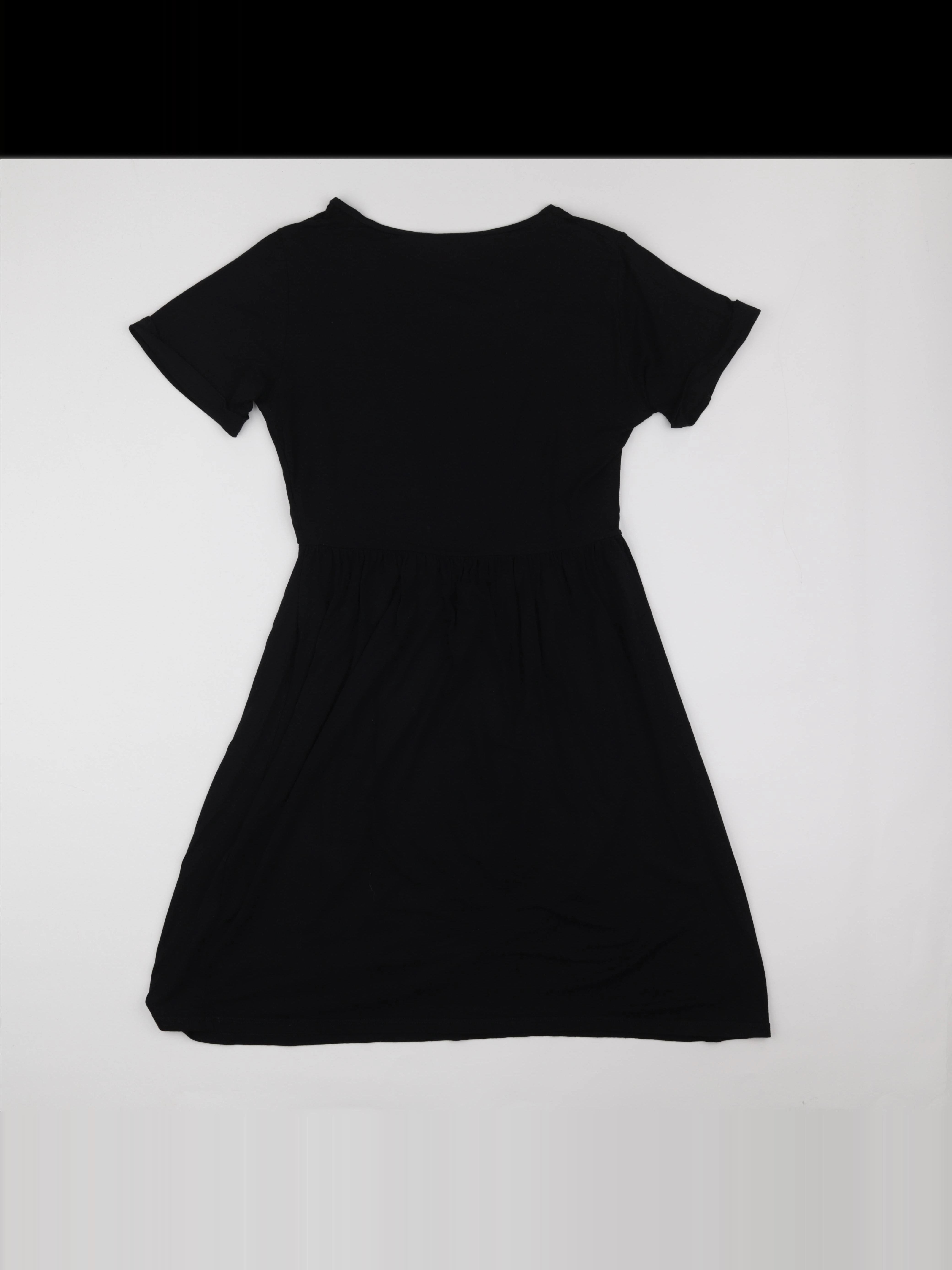 Envie de fraise - robe grossesse, allaitement noir - 42 à 44