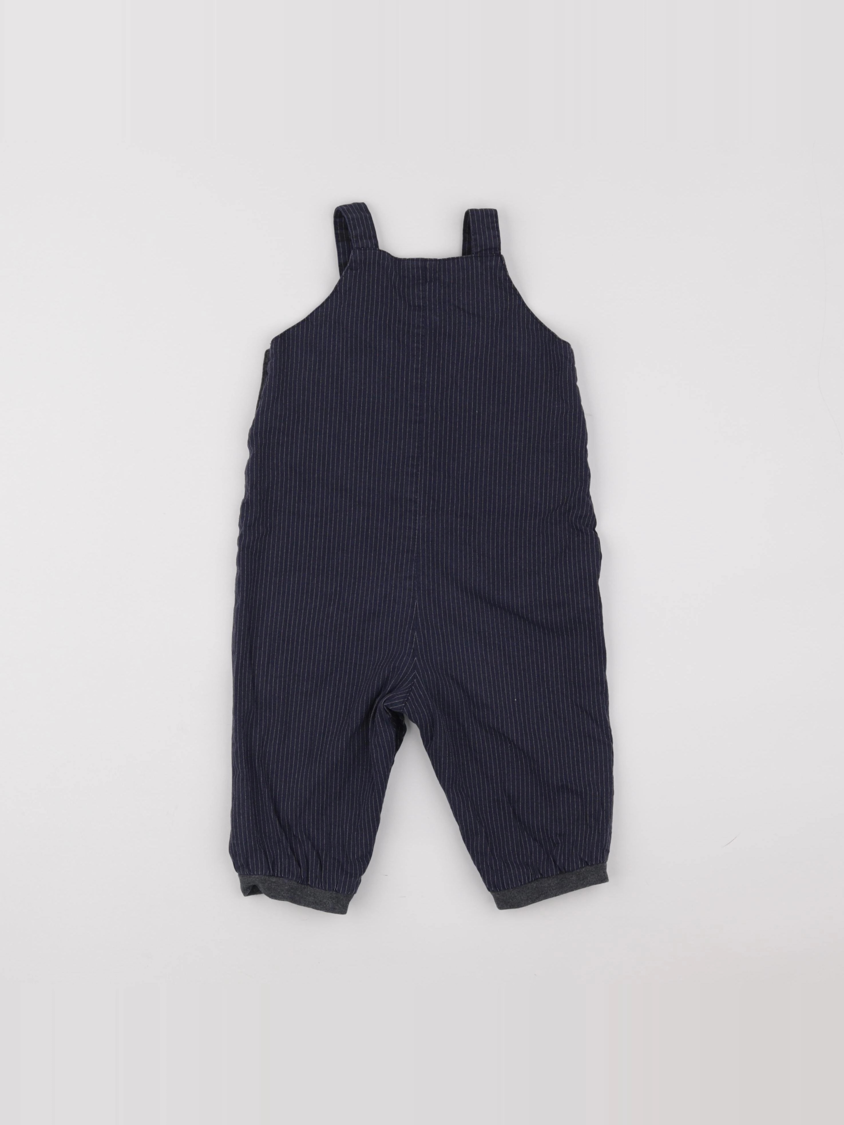 Boutchou - combinaison bleu, blanc - 18 mois