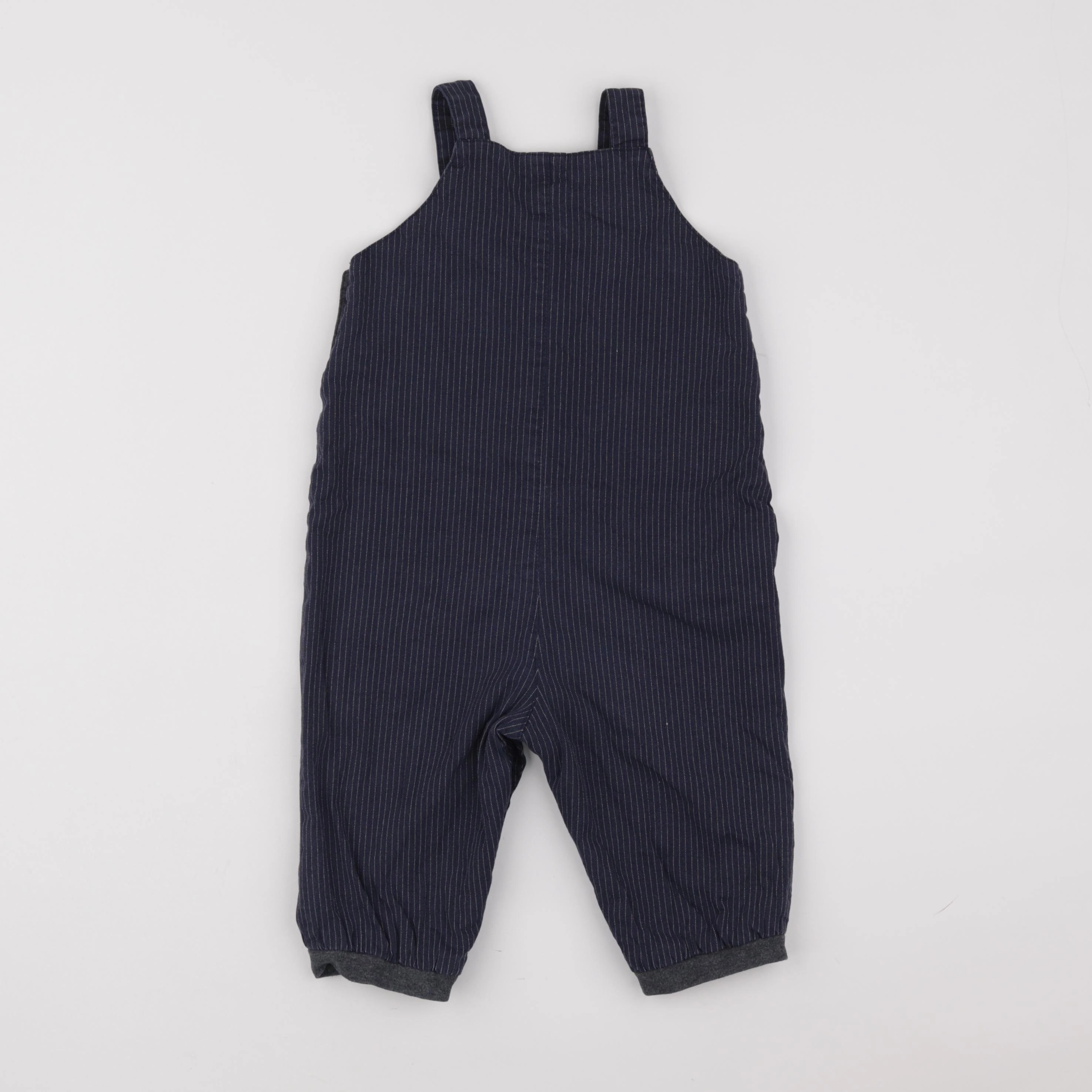 Boutchou - combinaison bleu, blanc - 18 mois