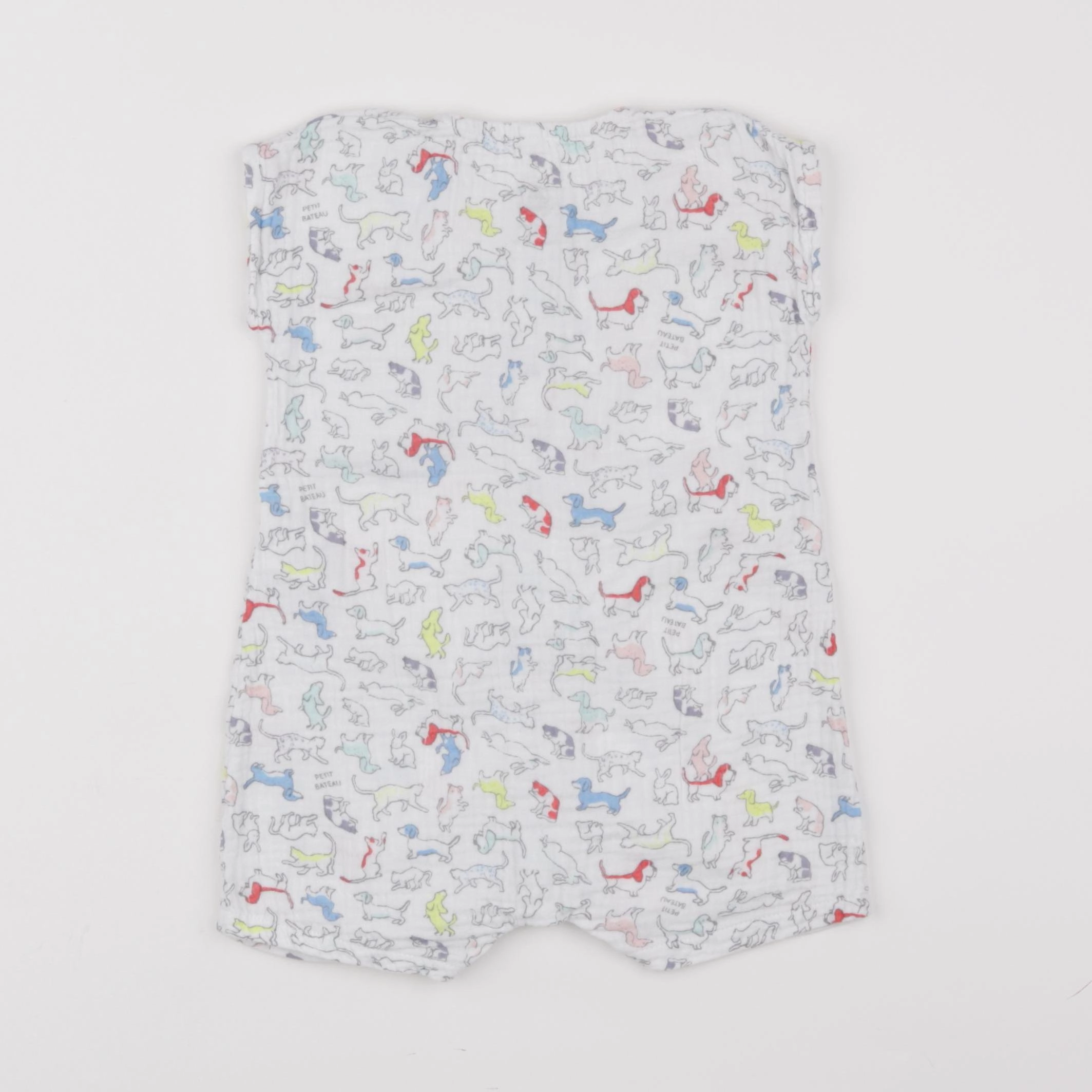 Petit Bateau - combinaison multicolore - 12 mois