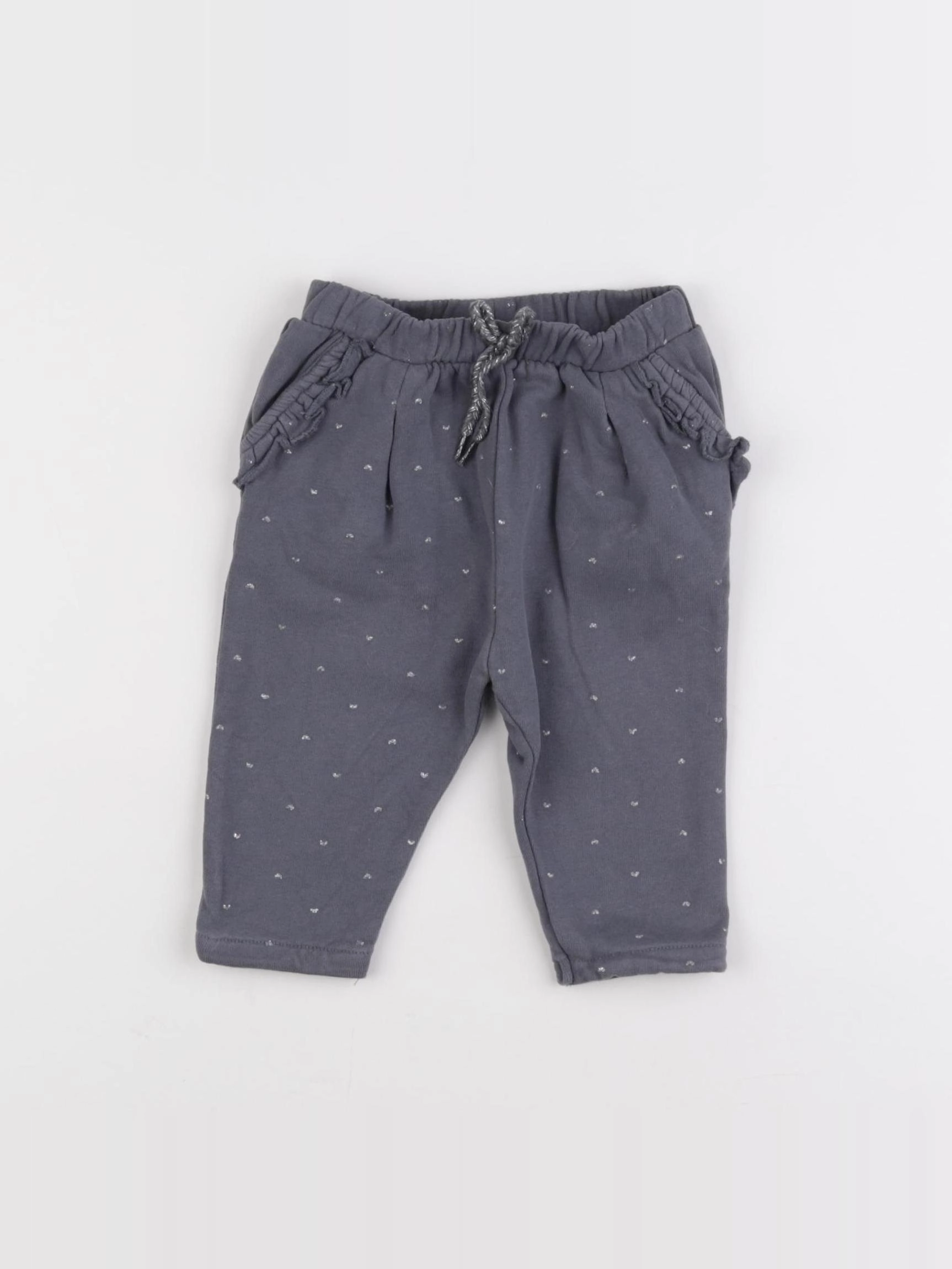 Vertbaudet - jogging gris - 6 mois