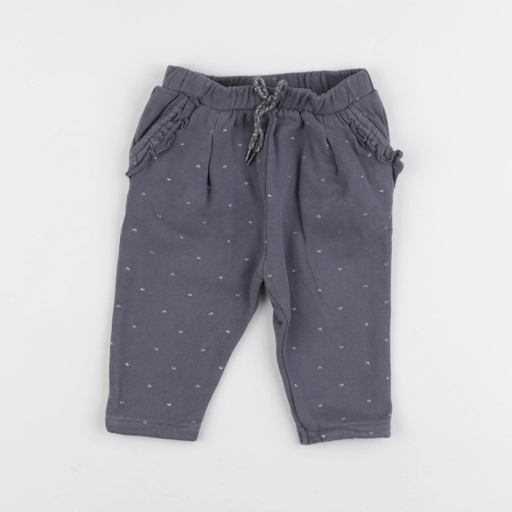 Vertbaudet - jogging gris - 6 mois