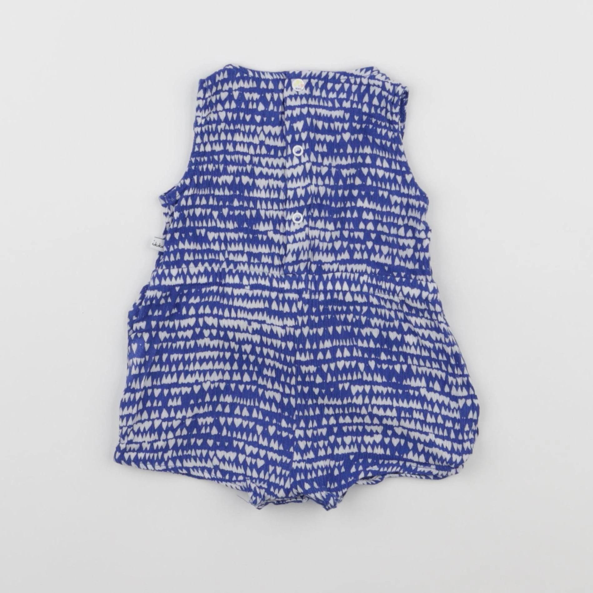 IKKS - combinaison bleu, rose - 6 mois