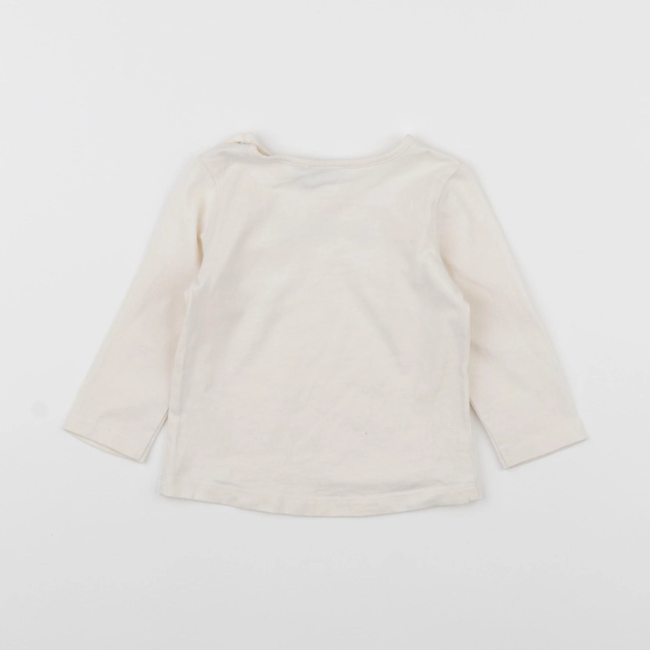 IKKS - tee-shirt beige - 12 mois