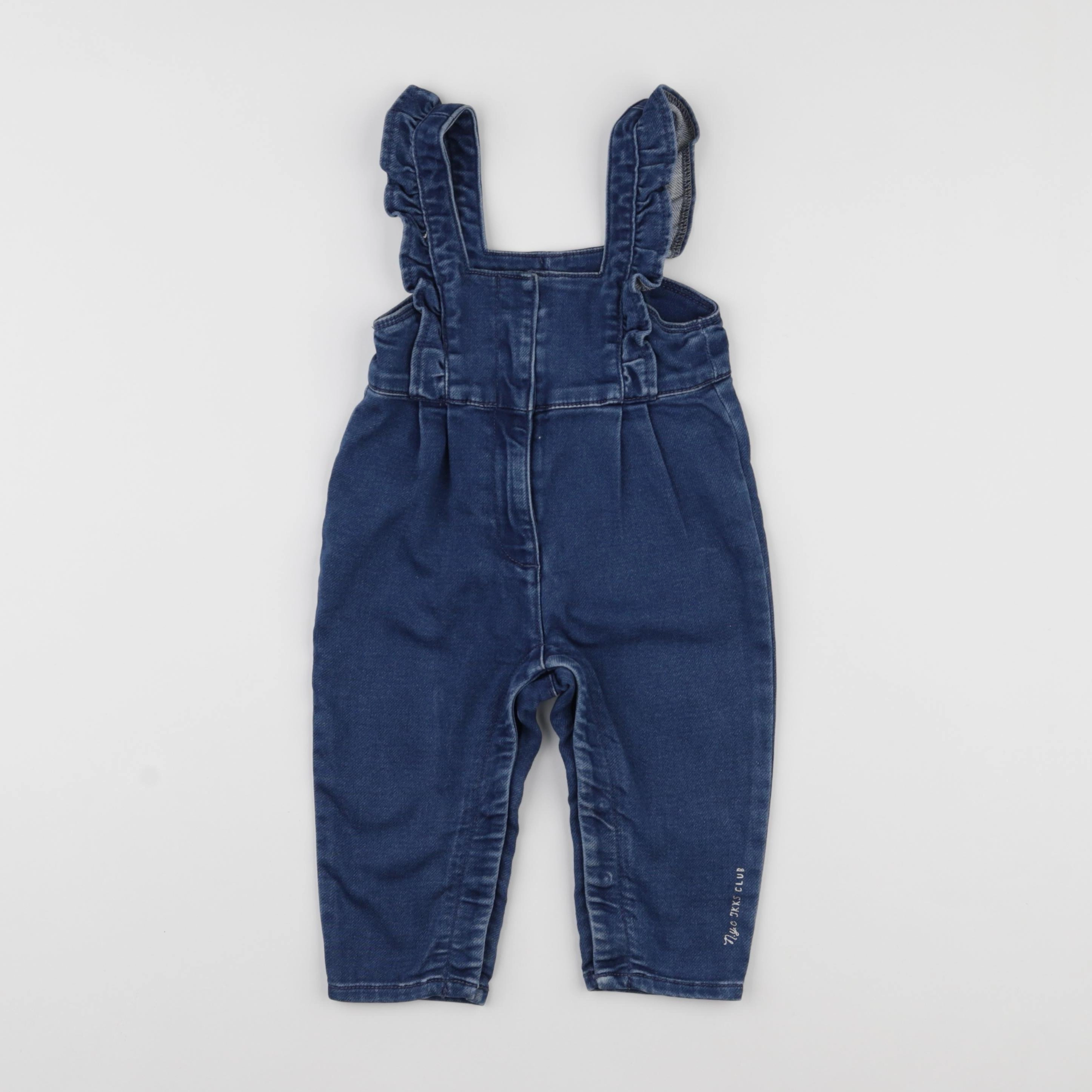 IKKS - salopette bleu - 12 mois