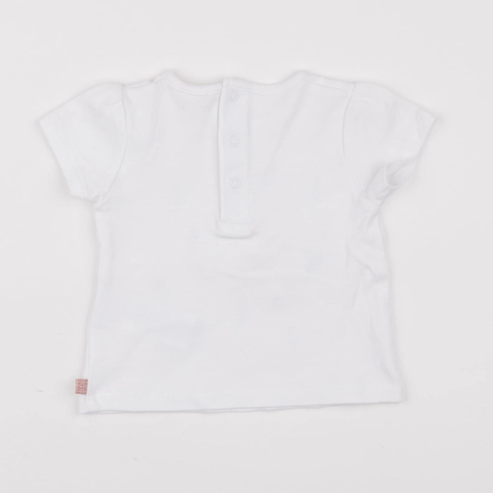 Carrément Beau - tee-shirt blanc - 9 mois
