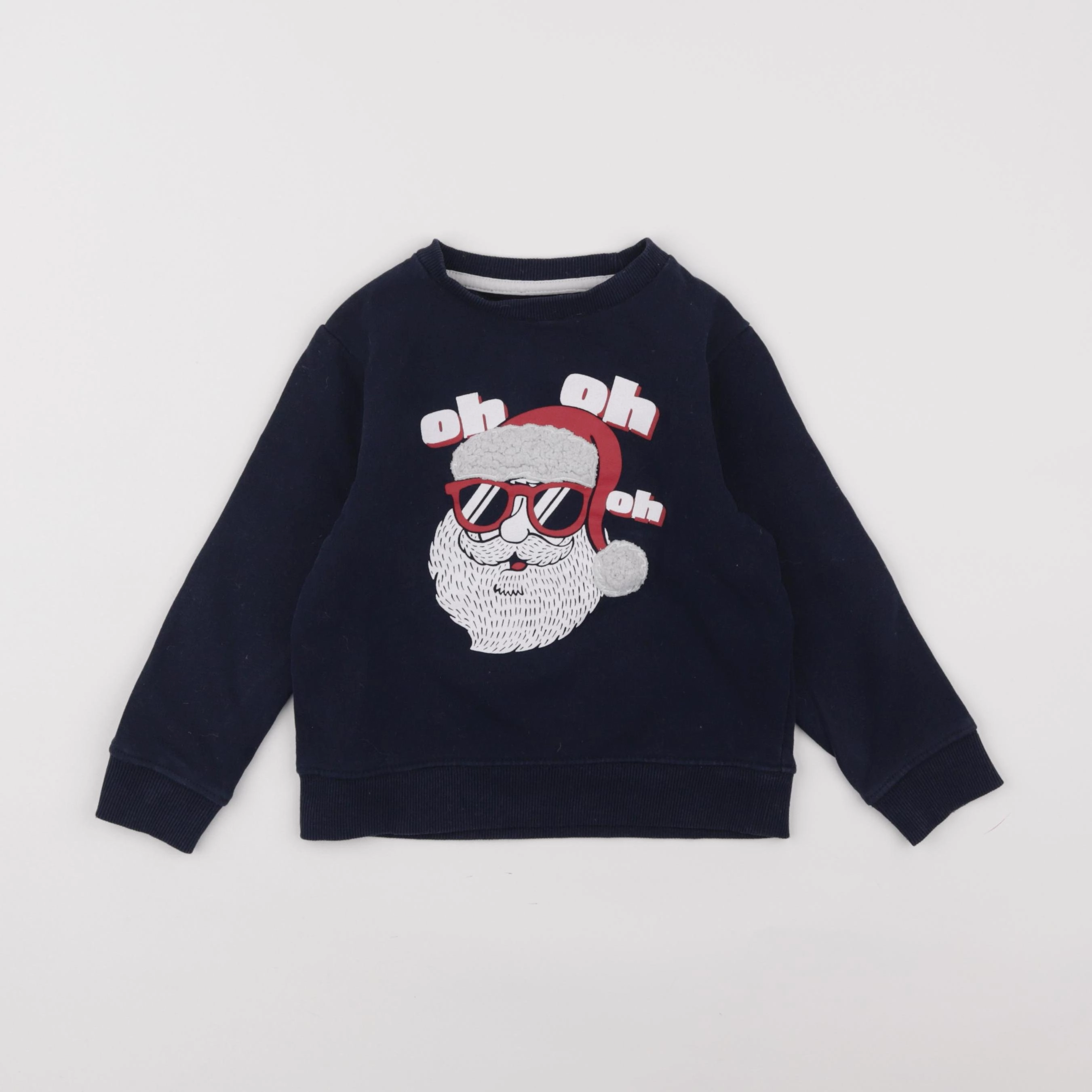 Vertbaudet - sweat bleu - 4 ans