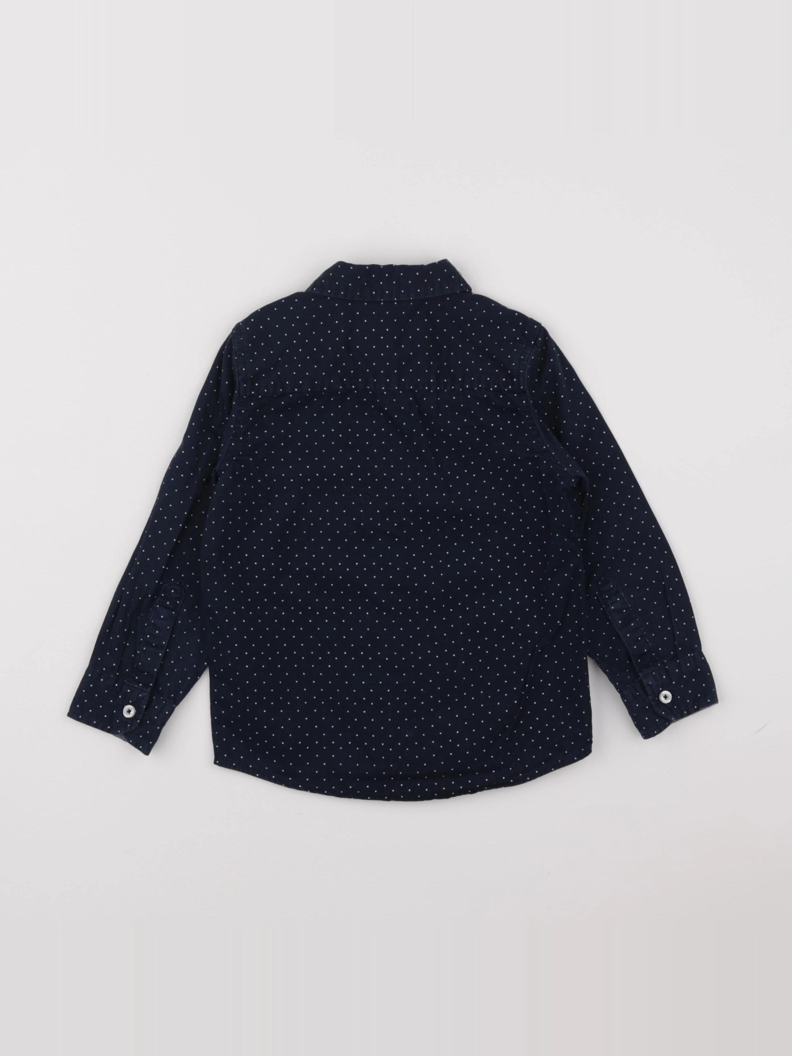 Vertbaudet - chemise bleu - 4 ans