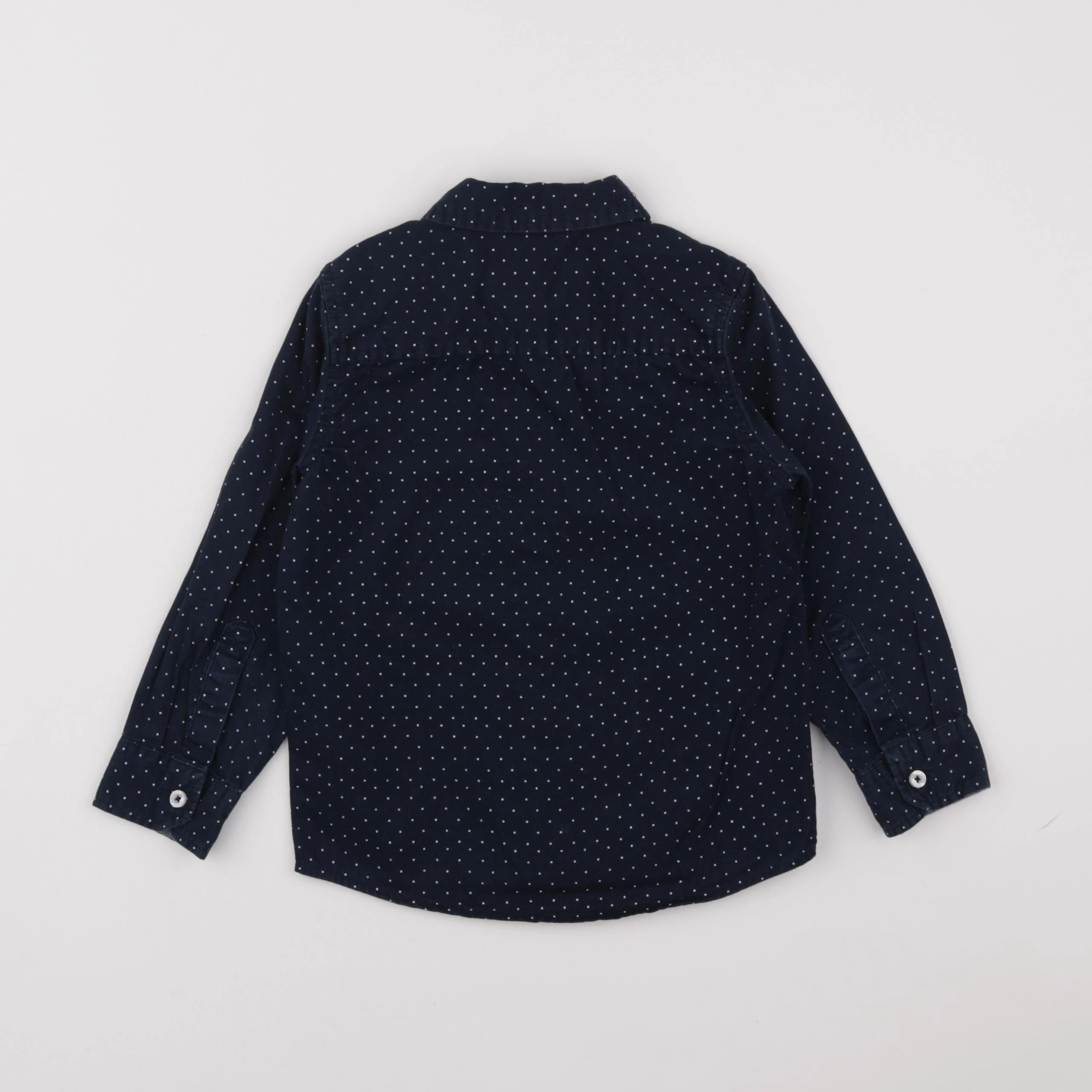 Vertbaudet - chemise bleu - 4 ans