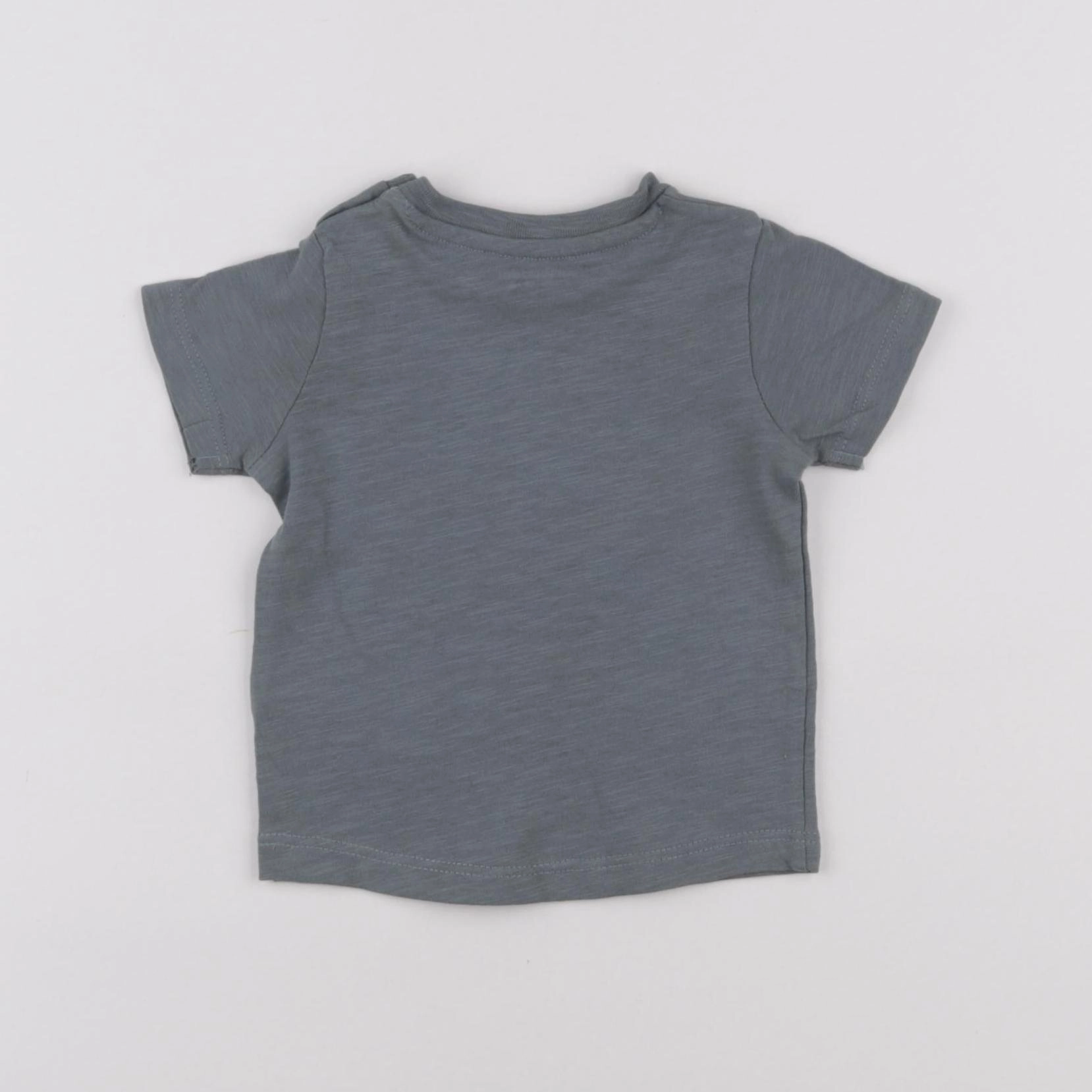 Vertbaudet - tee-shirt gris - 3 mois