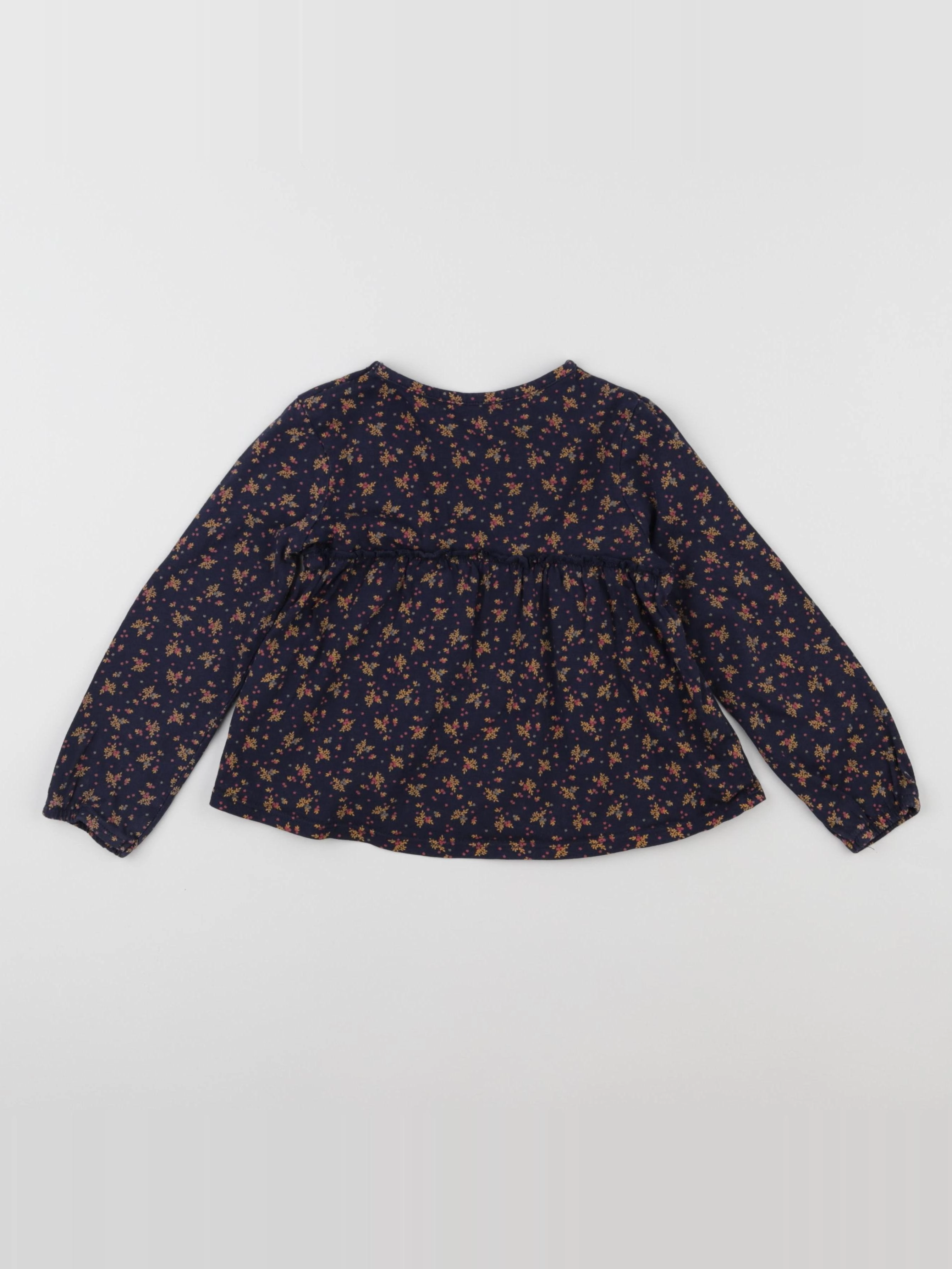 Vertbaudet - tee-shirt bleu - 4 ans
