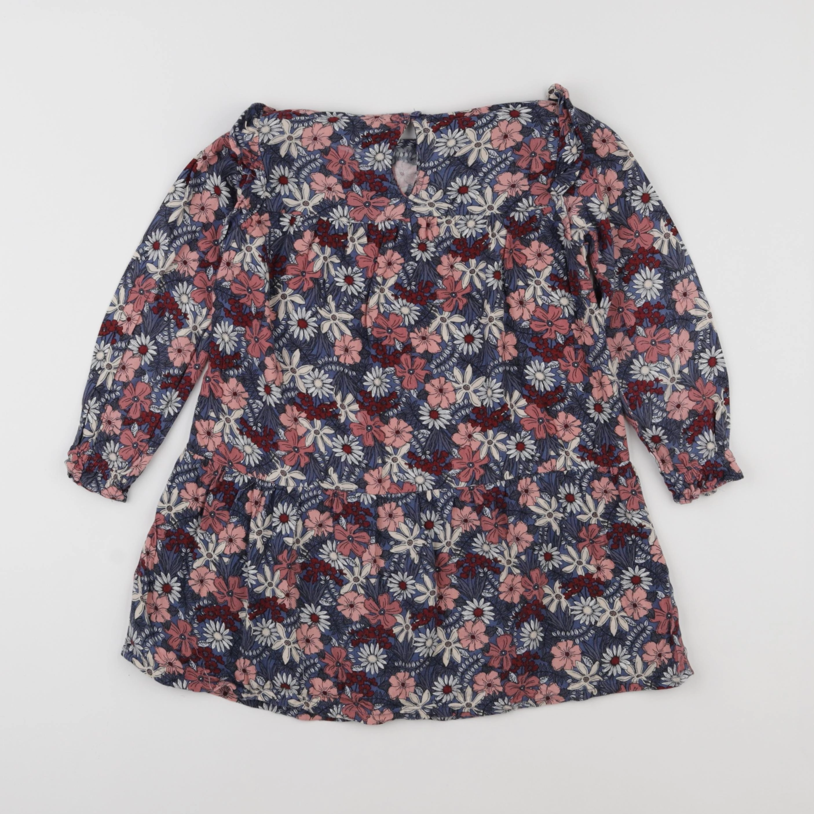 Vertbaudet - robe multicolore - 4 ans