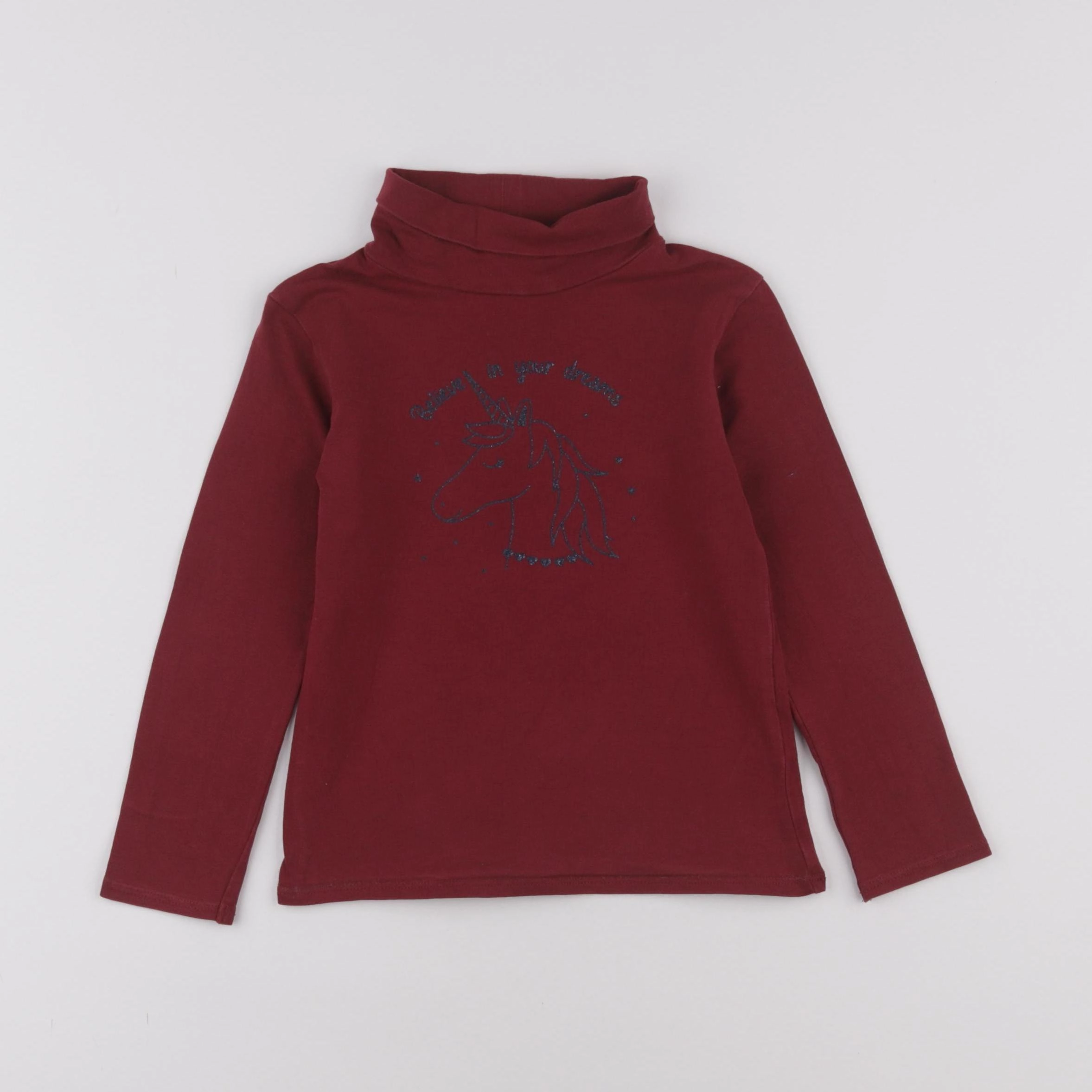 Vertbaudet - sous-pull rouge - 4 ans
