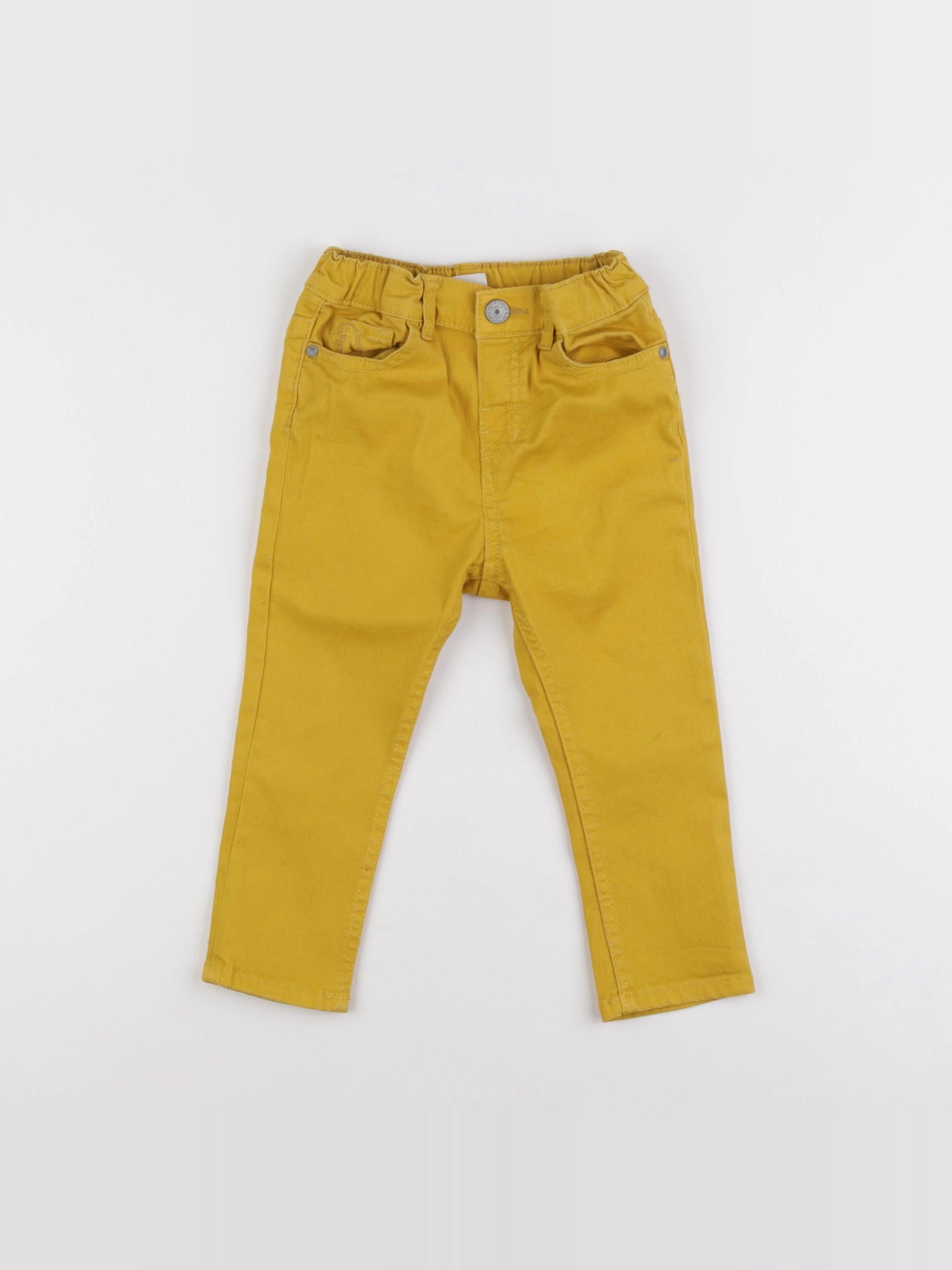 H&M - pantalon jaune - 12/18 mois