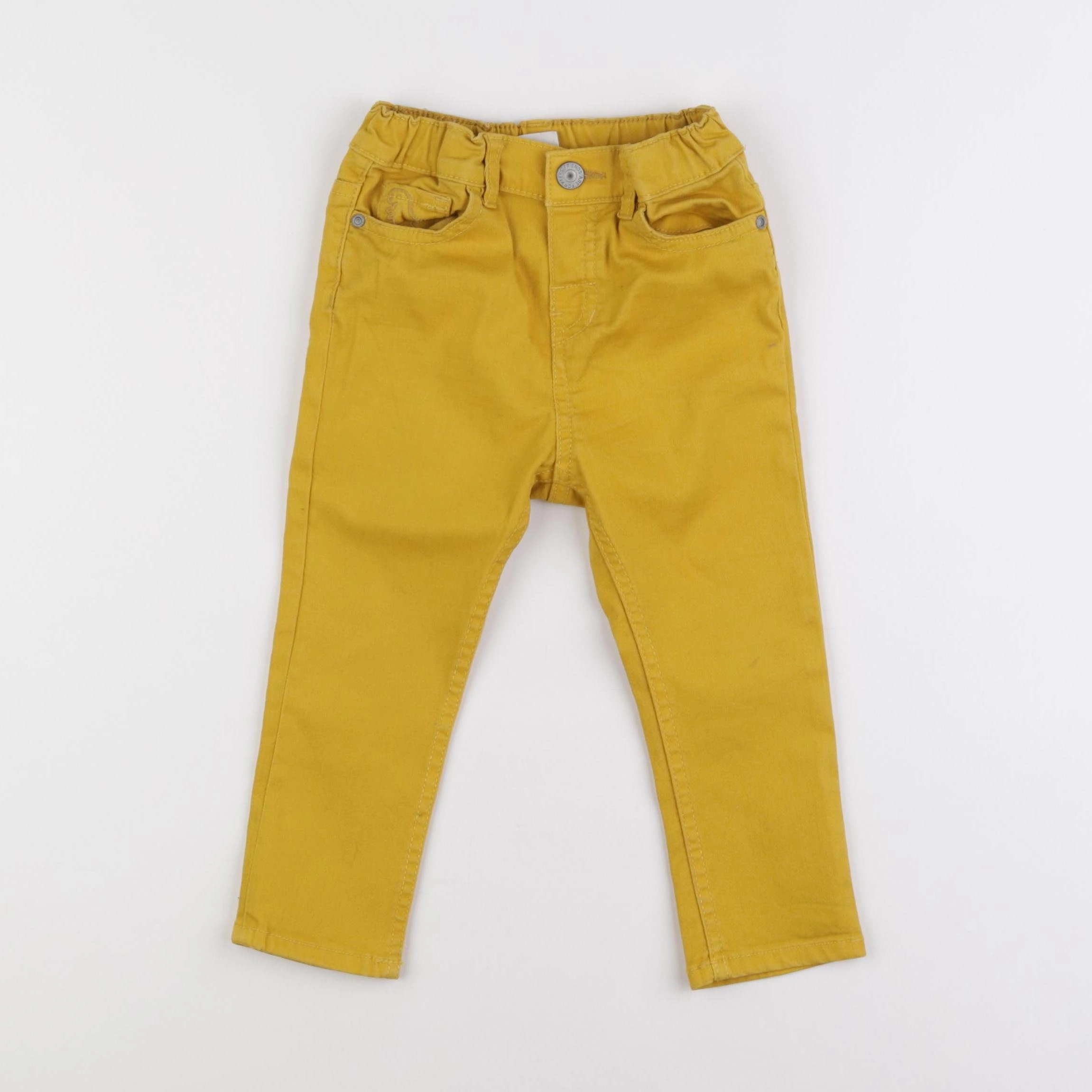 H&M - pantalon jaune - 12/18 mois