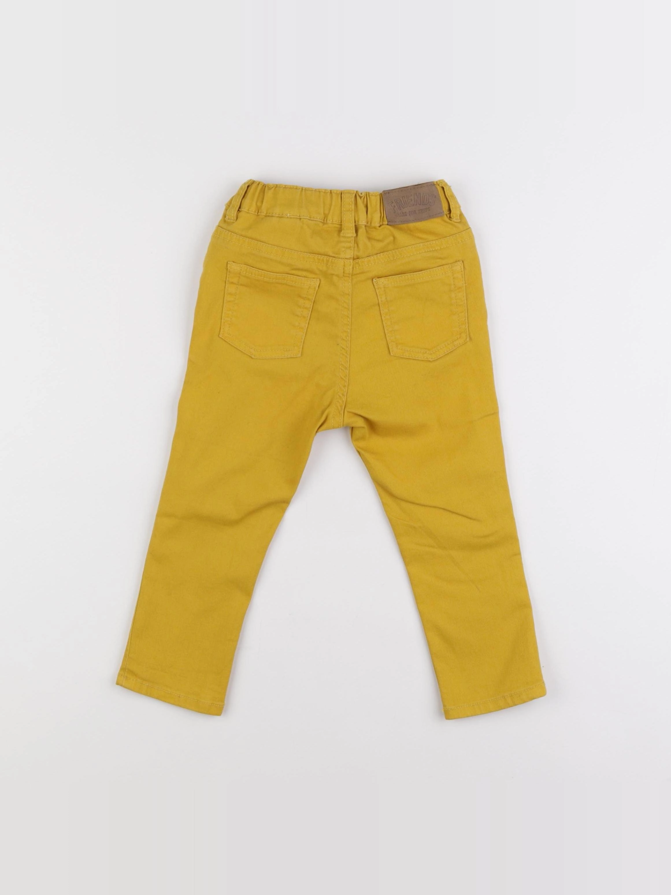 H&M - pantalon jaune - 12/18 mois