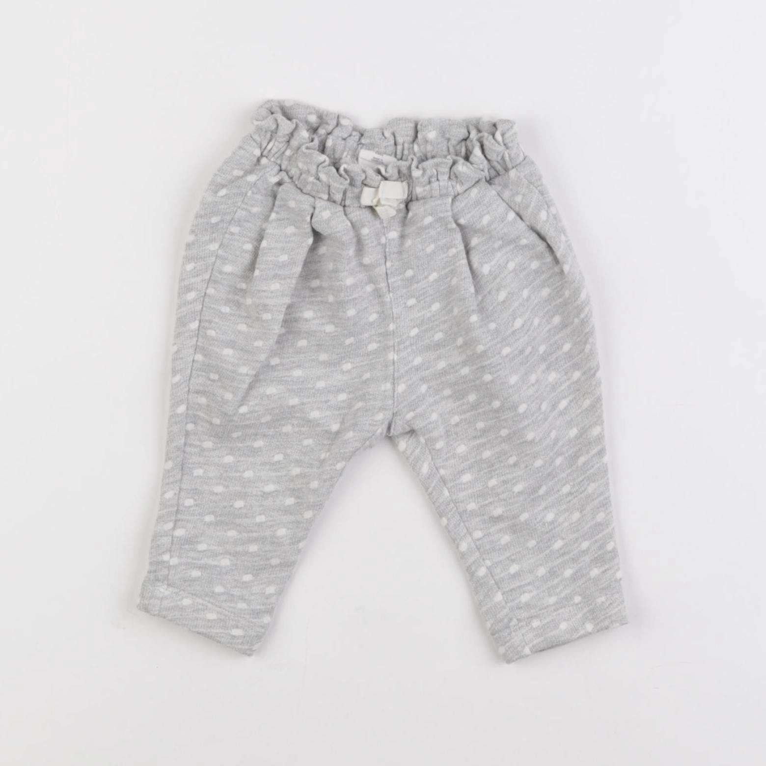 GAP - jogging gris - 0/3 mois
