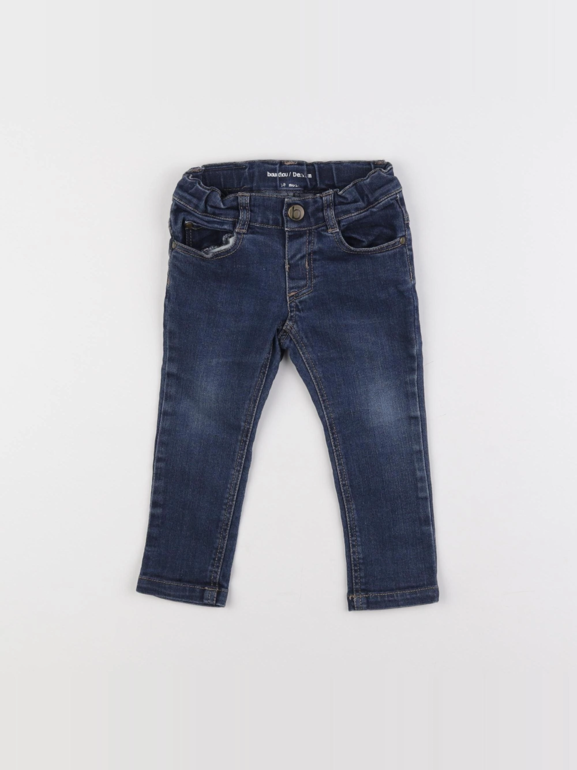 Boutchou - jean bleu - 12 mois