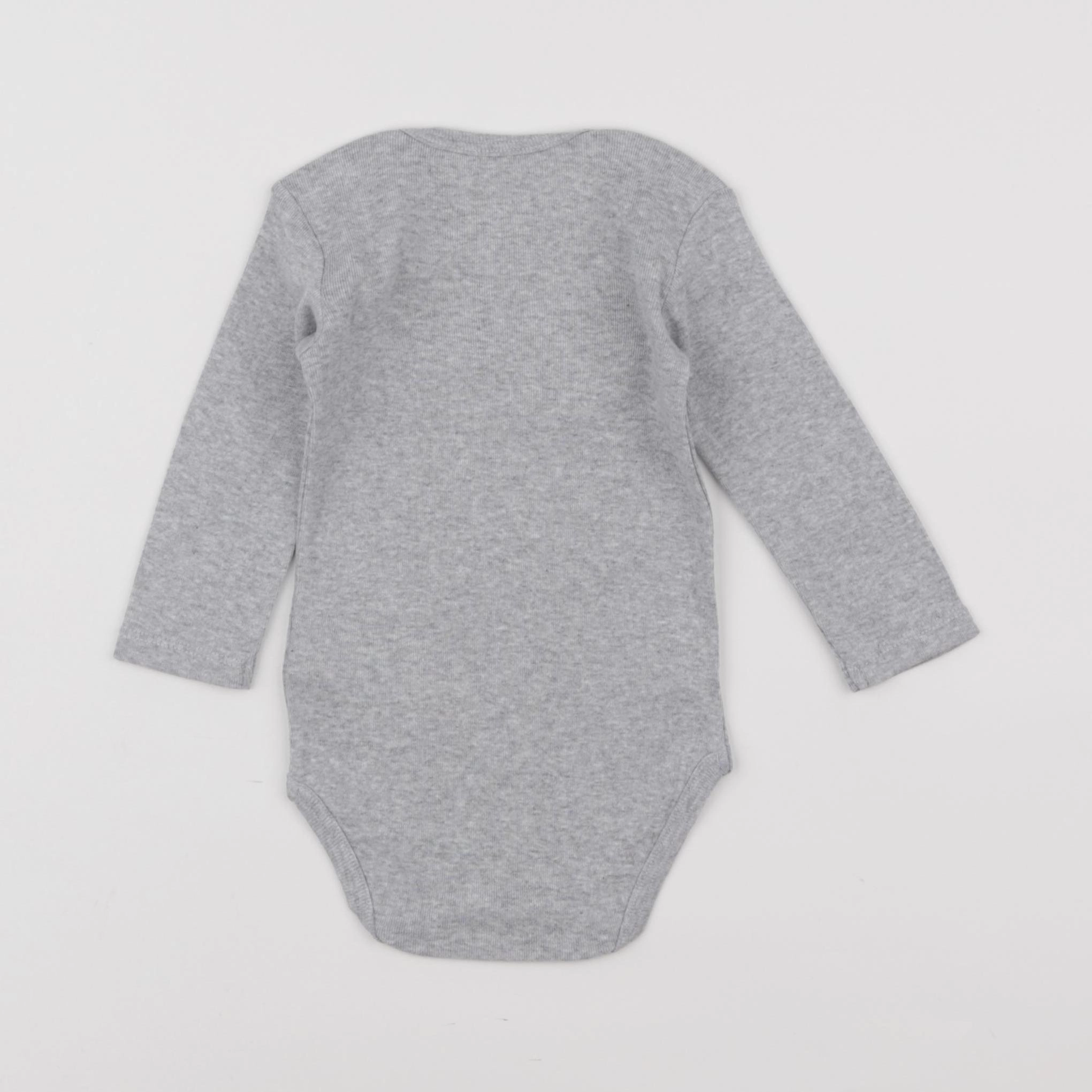 La Redoute - body gris - 9 mois