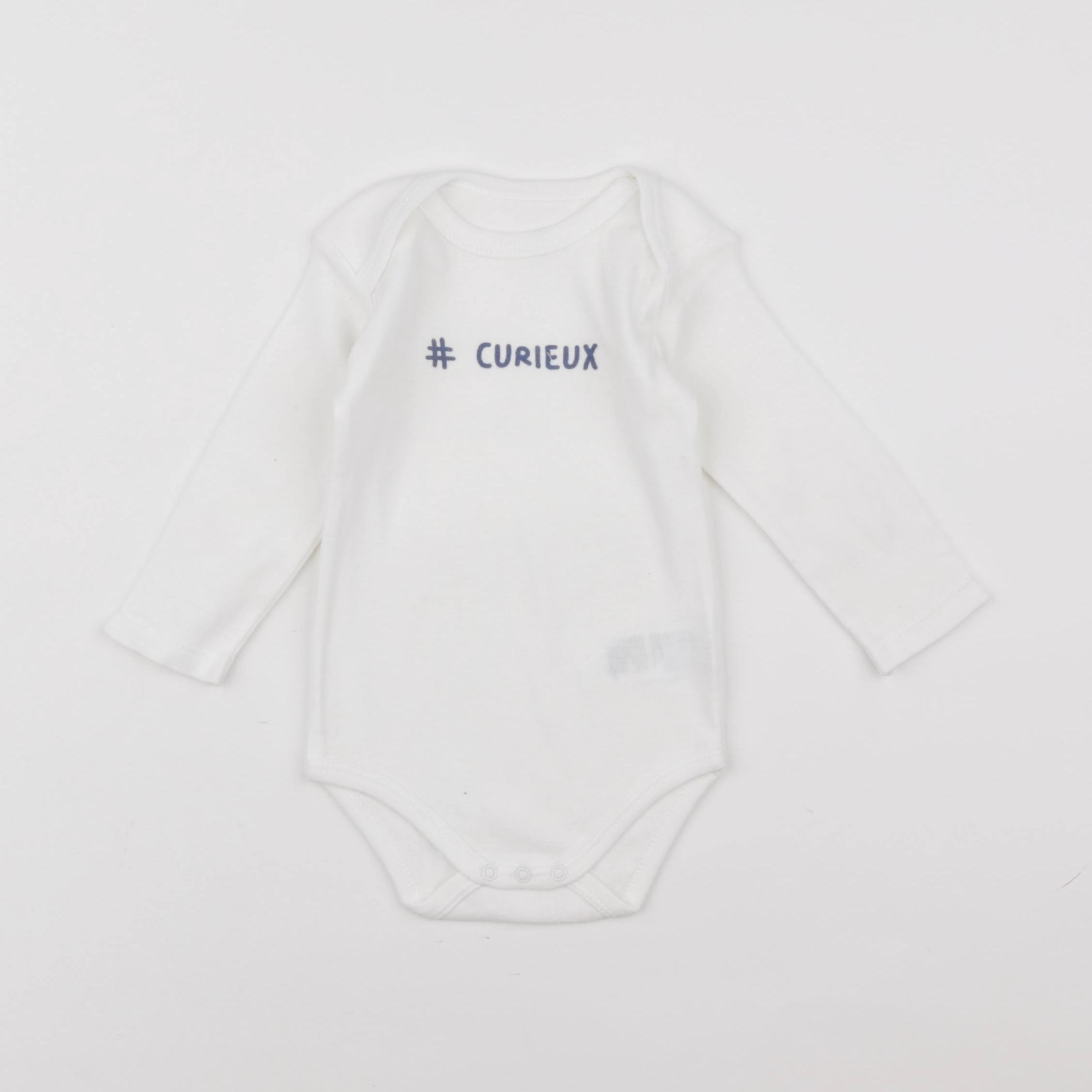 La Redoute - body blanc - 9 mois