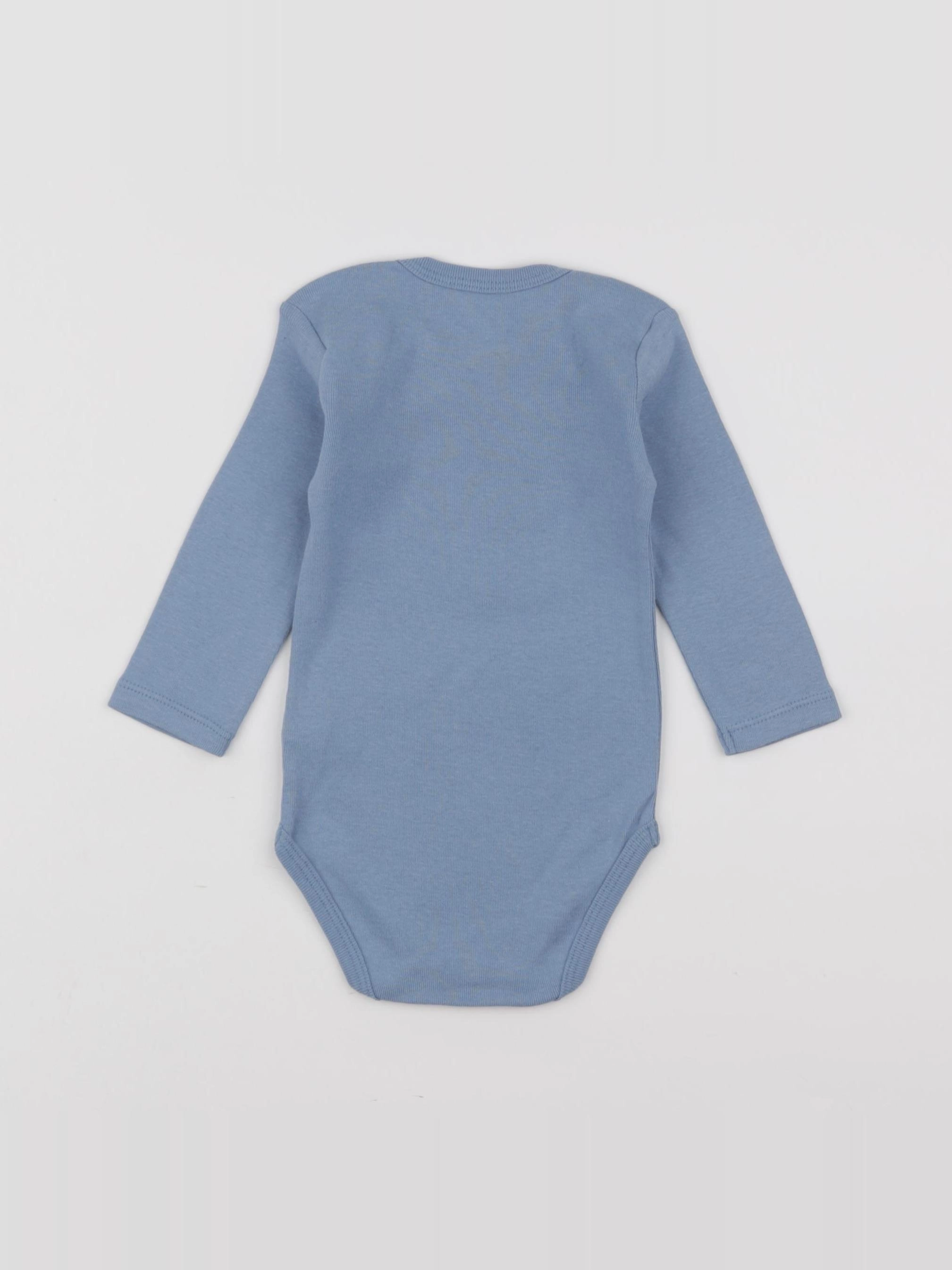 La Redoute - body bleu - 9 mois