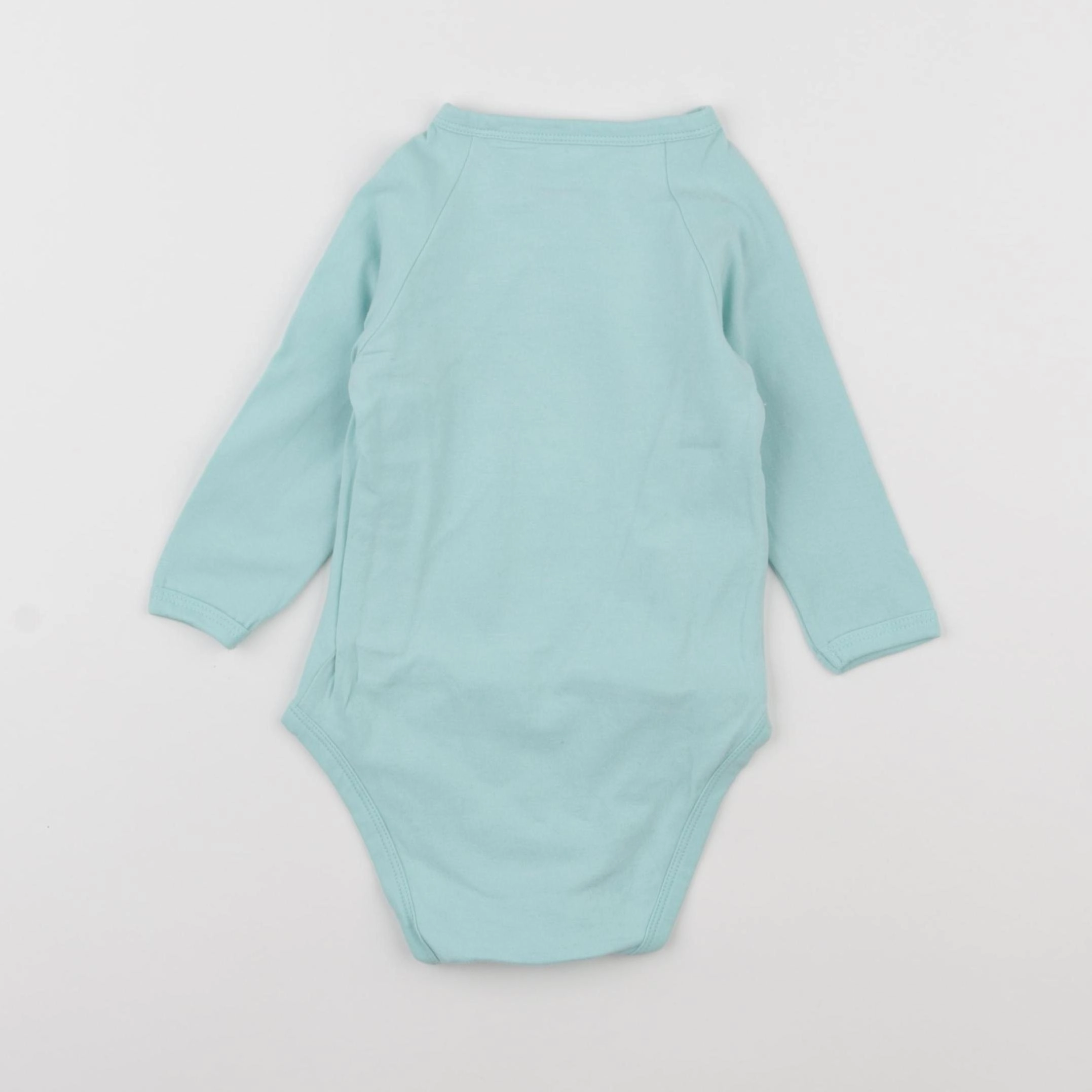 Vertbaudet - body bleu - 12 mois