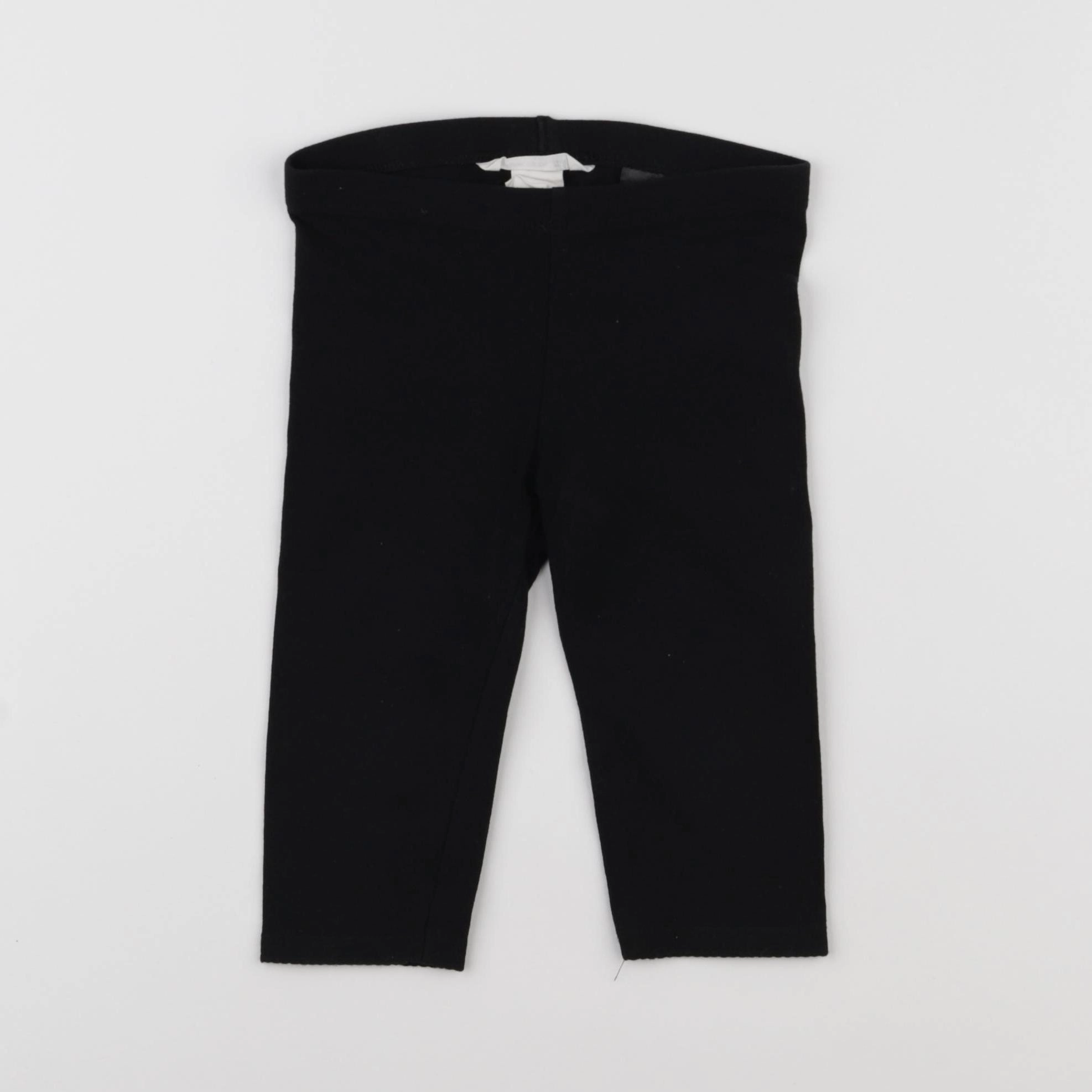 H&M - legging noir - 2/3 ans