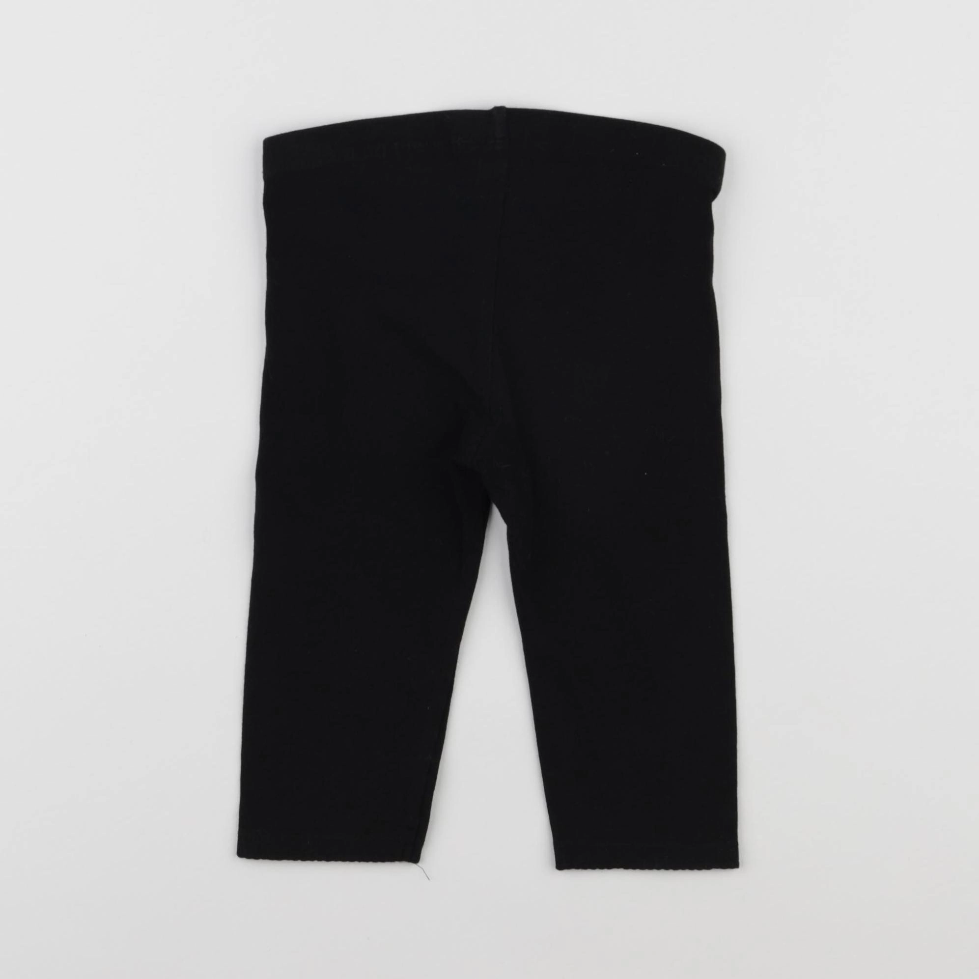 H&M - legging noir - 2/3 ans