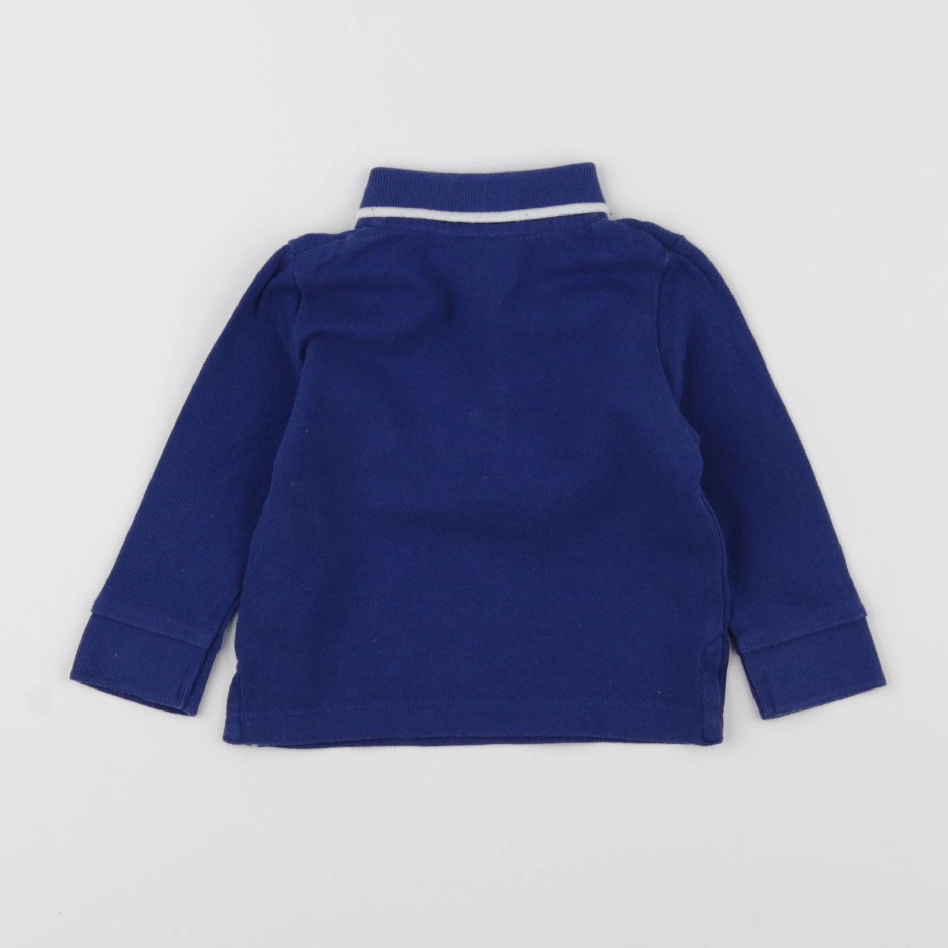 Boutchou - polo bleu - 6 mois