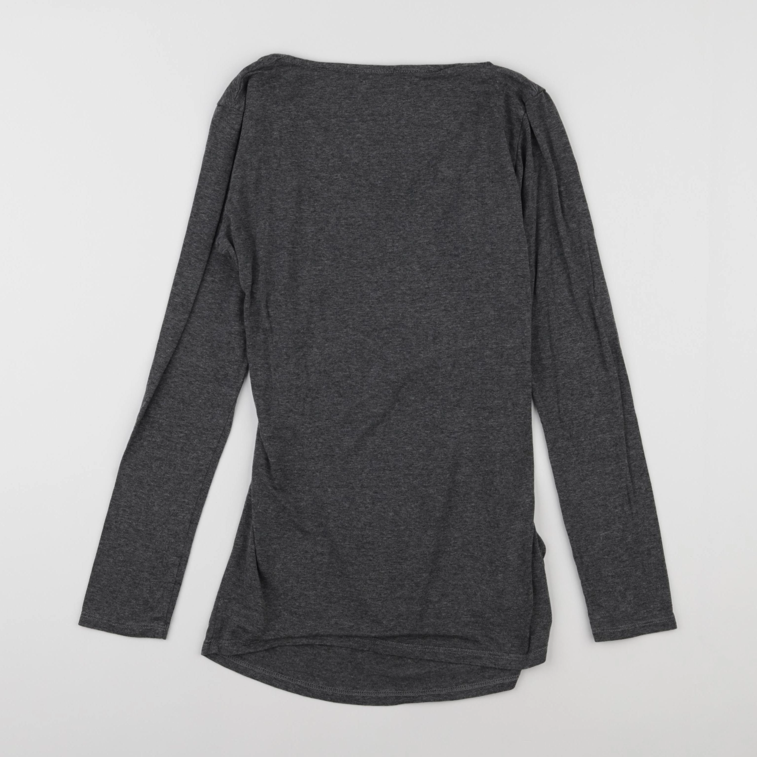 Envie de fraise - tee-shirt allaitement gris - 36 à 38