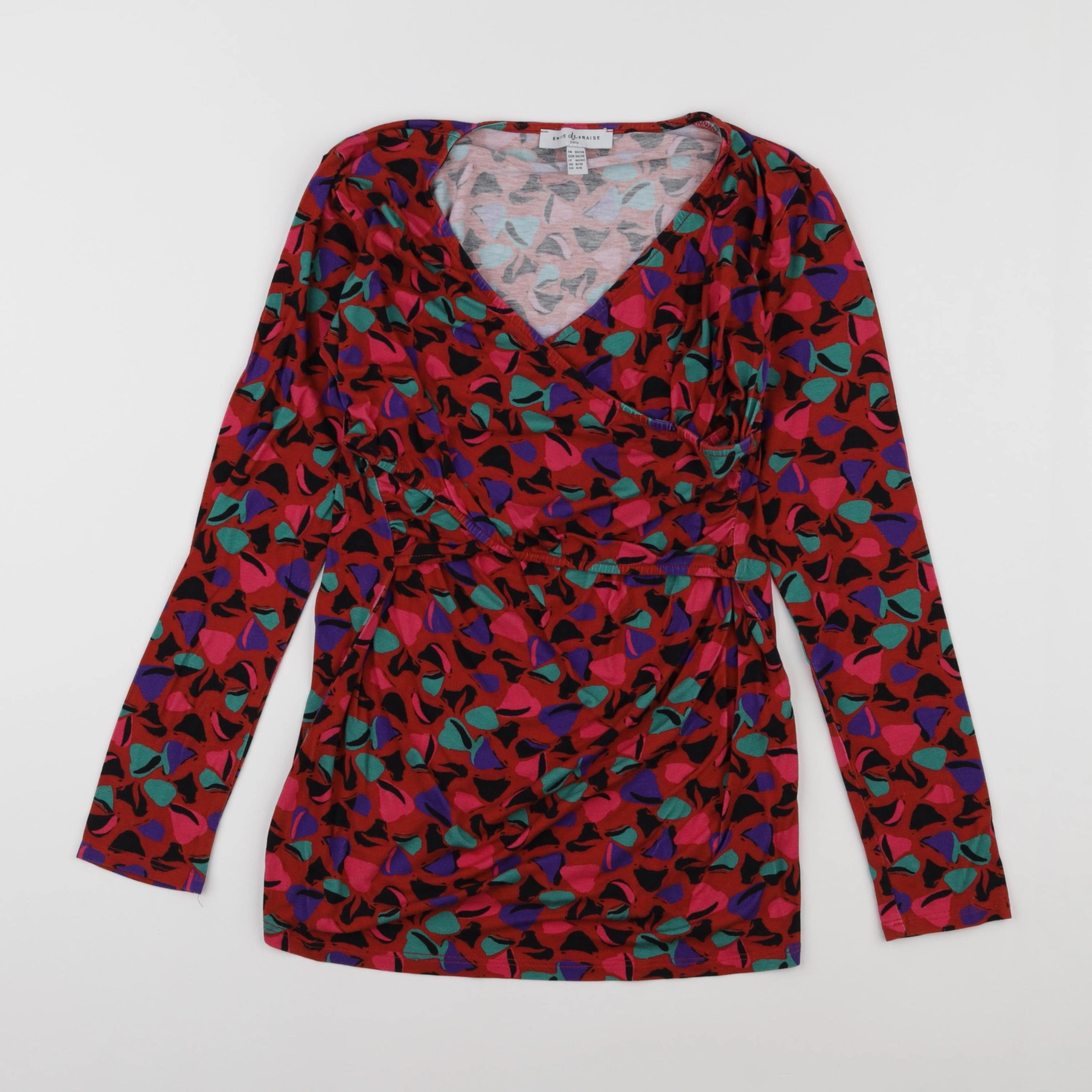 Envie de fraise - tee-shirt allaitement multicolore - 36 à 38
