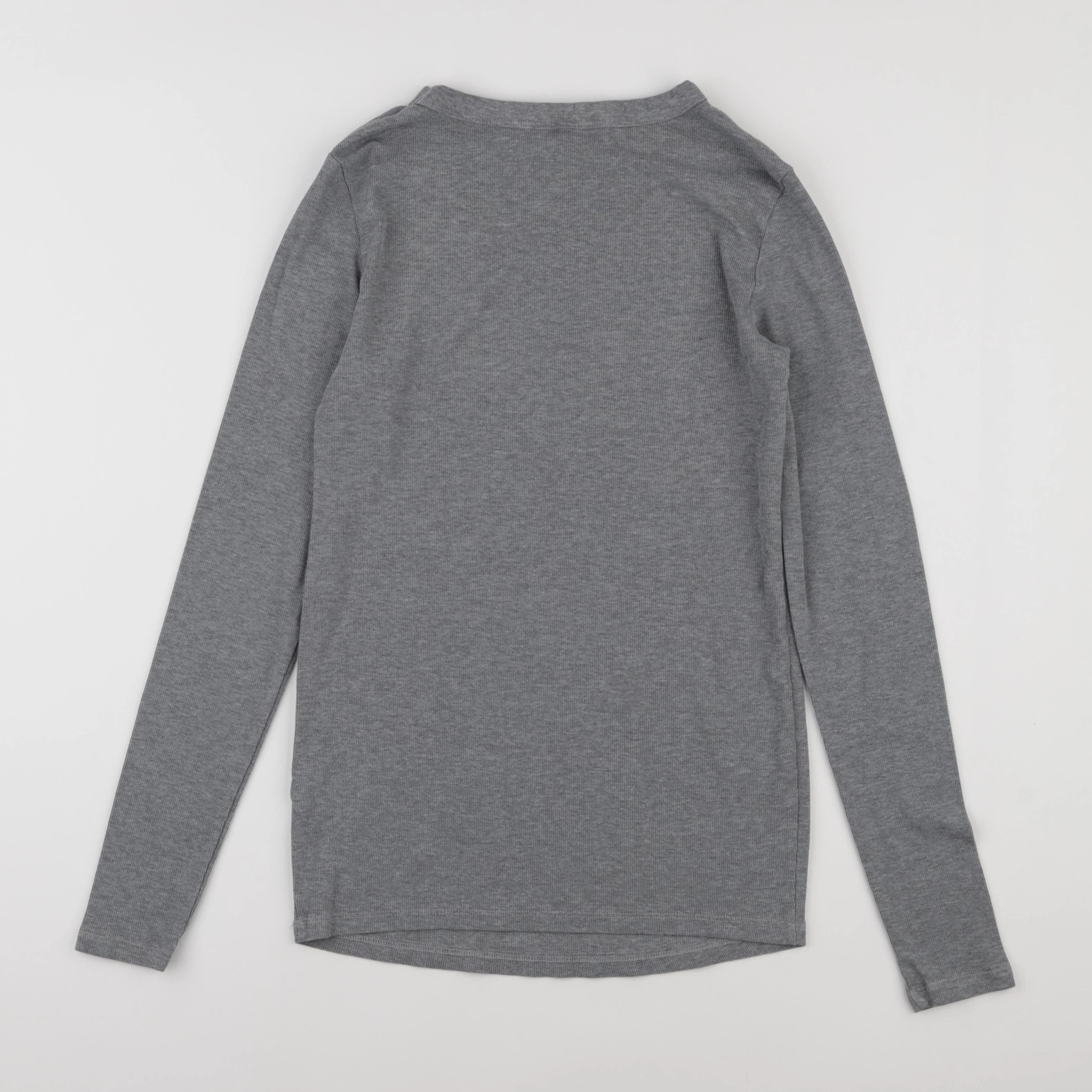 H&M - tee-shirt grossesse gris - m