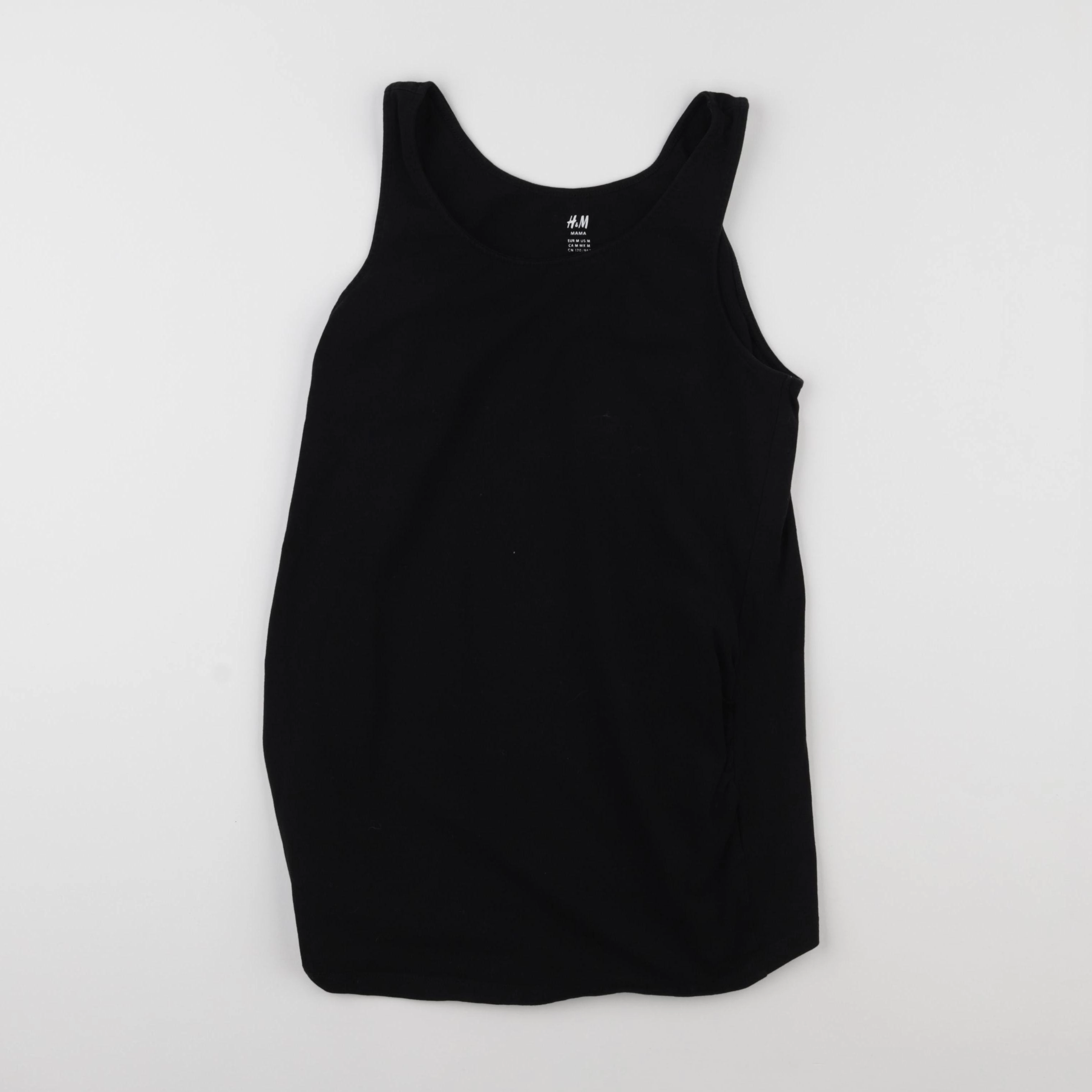 H&M - débardeur grossesse noir - m