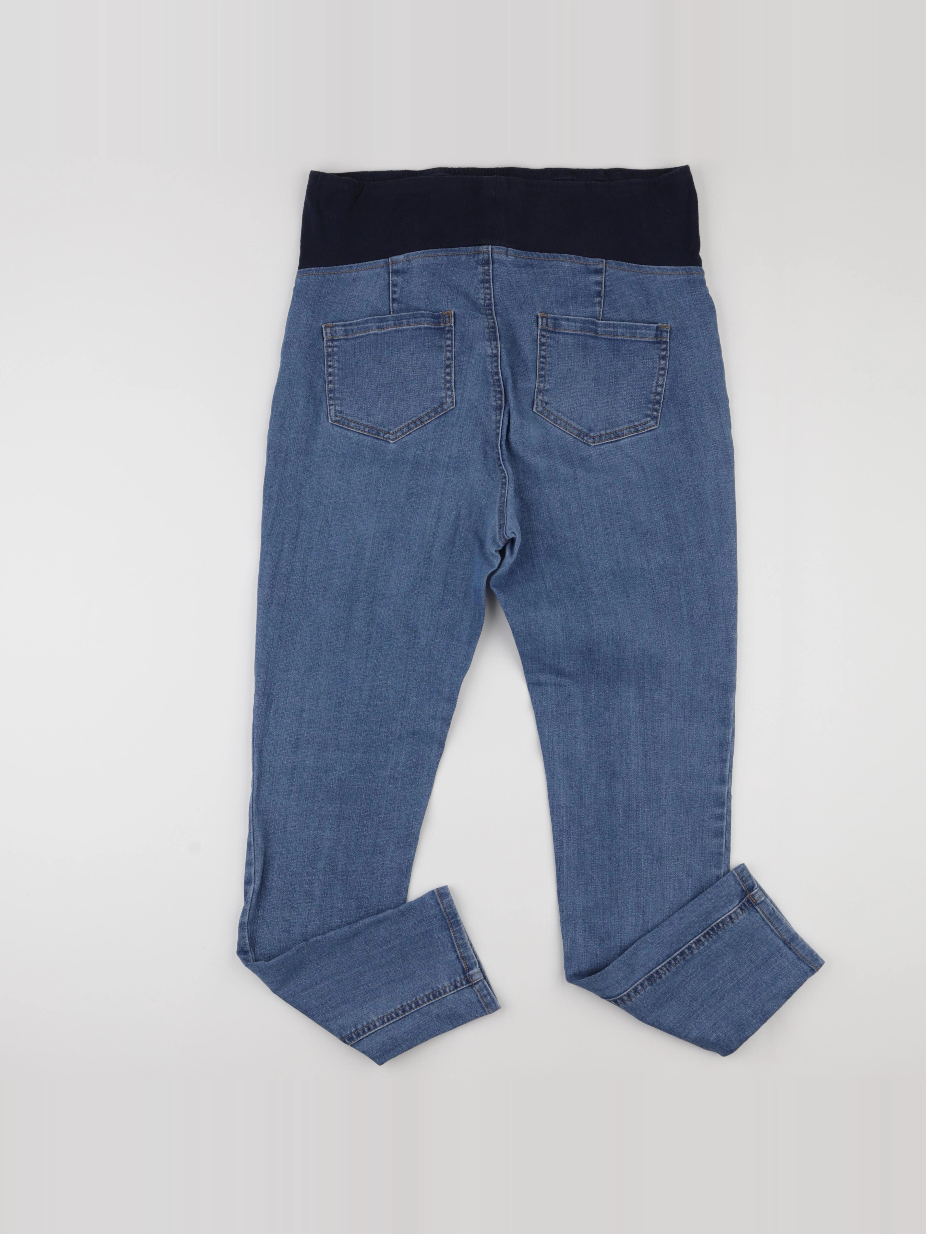Vertbaudet - jean grossesse bleu - 44