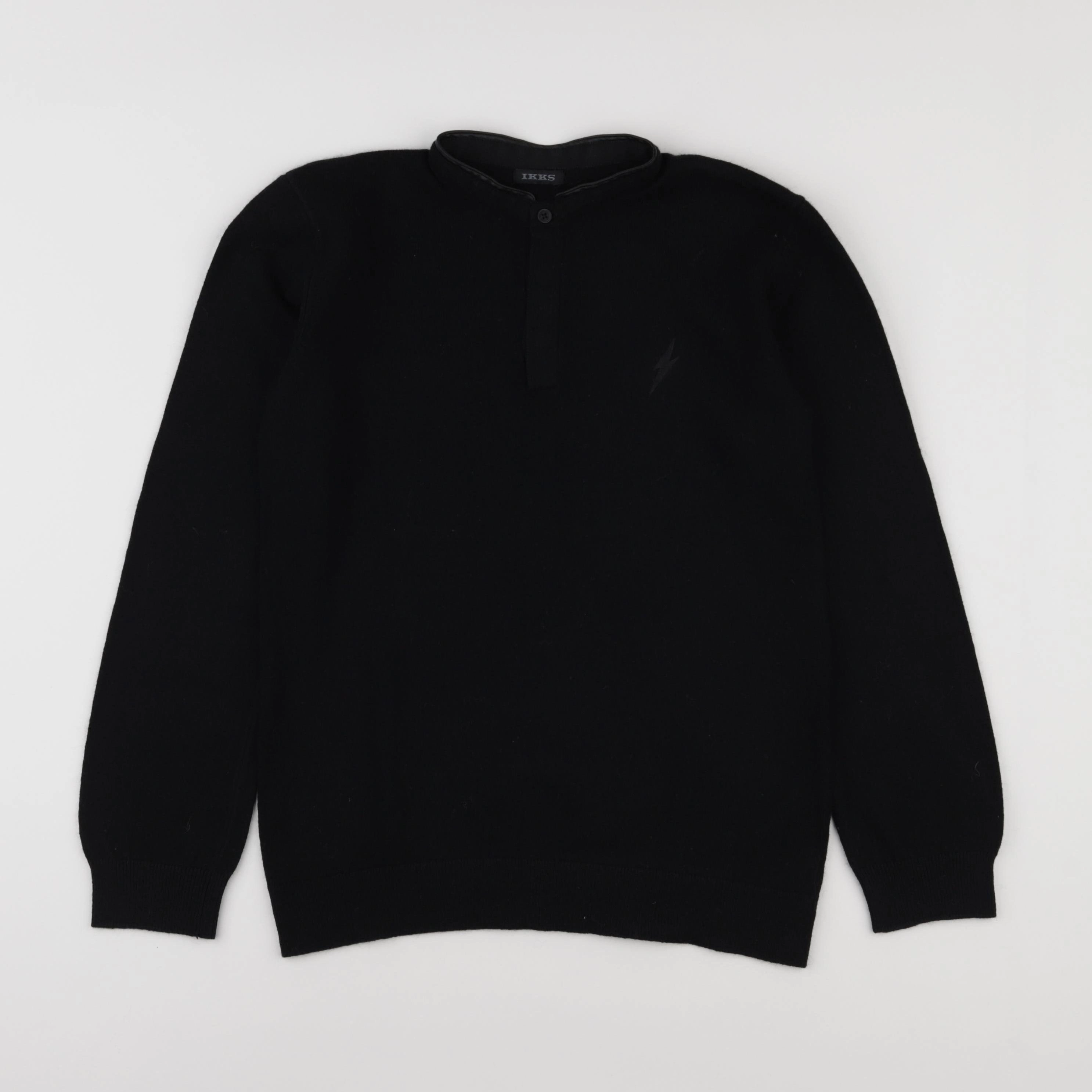 IKKS - pull noir - 10 ans