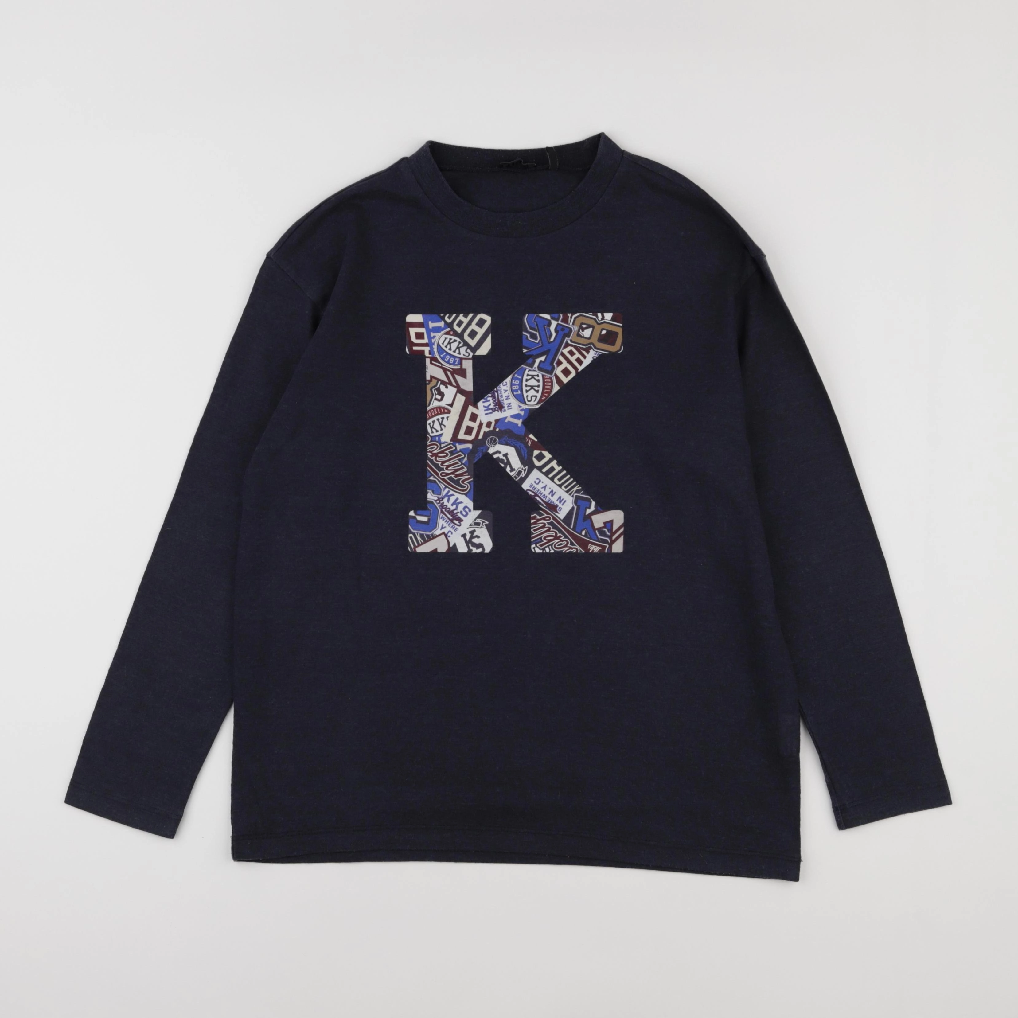 IKKS - tee-shirt bleu - 10 ans
