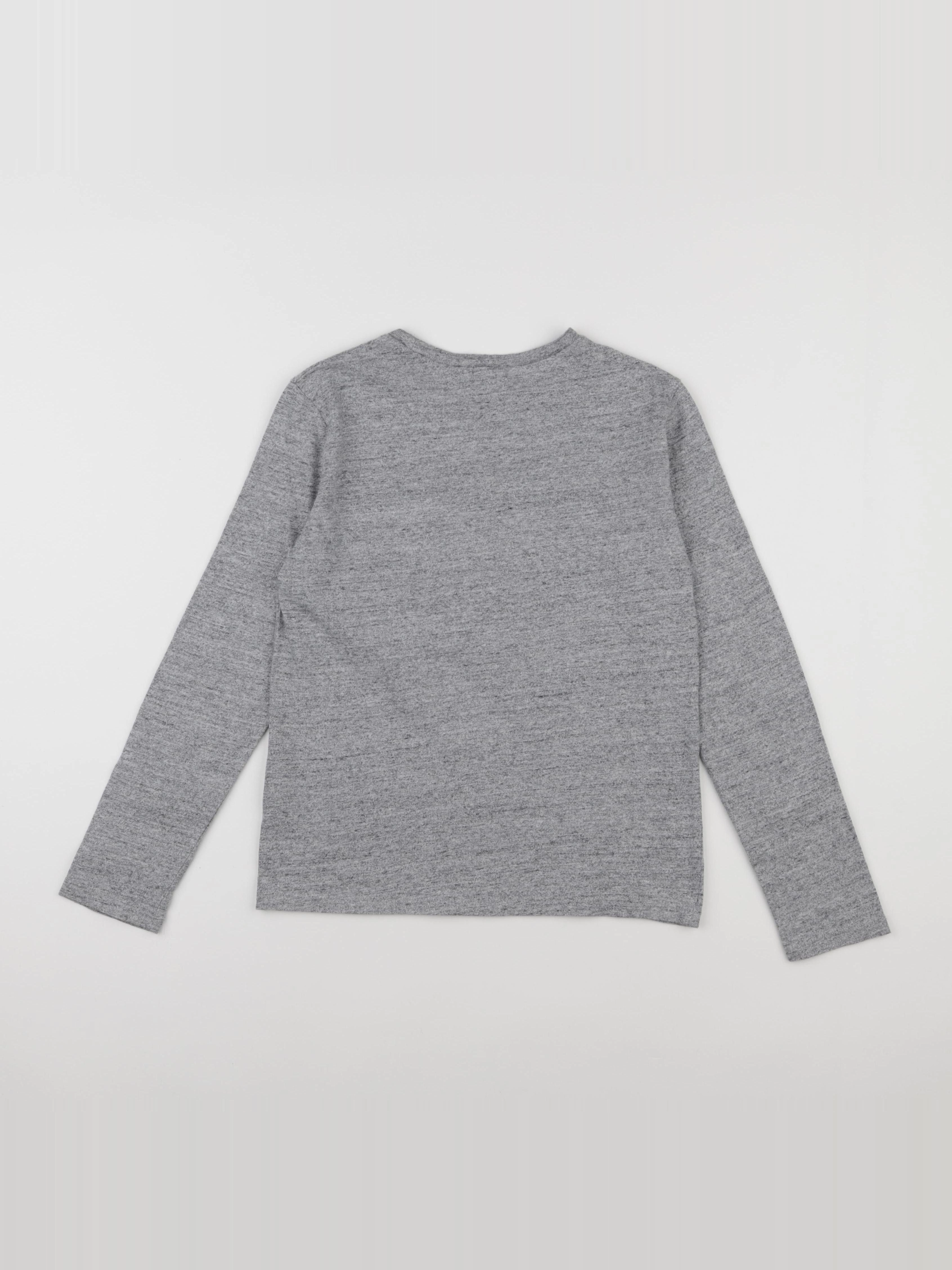 IKKS - tee-shirt gris - 10 ans