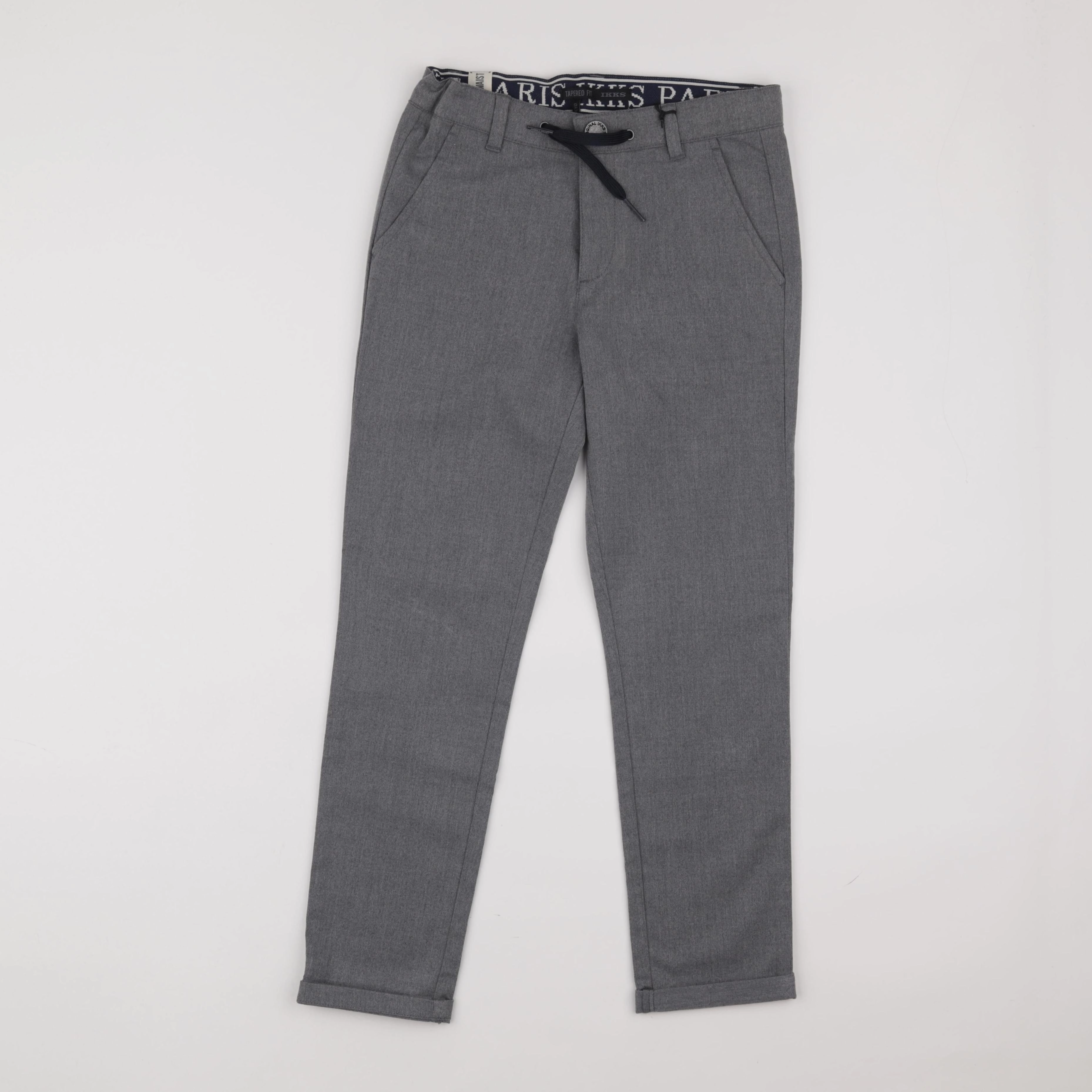 IKKS - pantalon gris - 10 ans