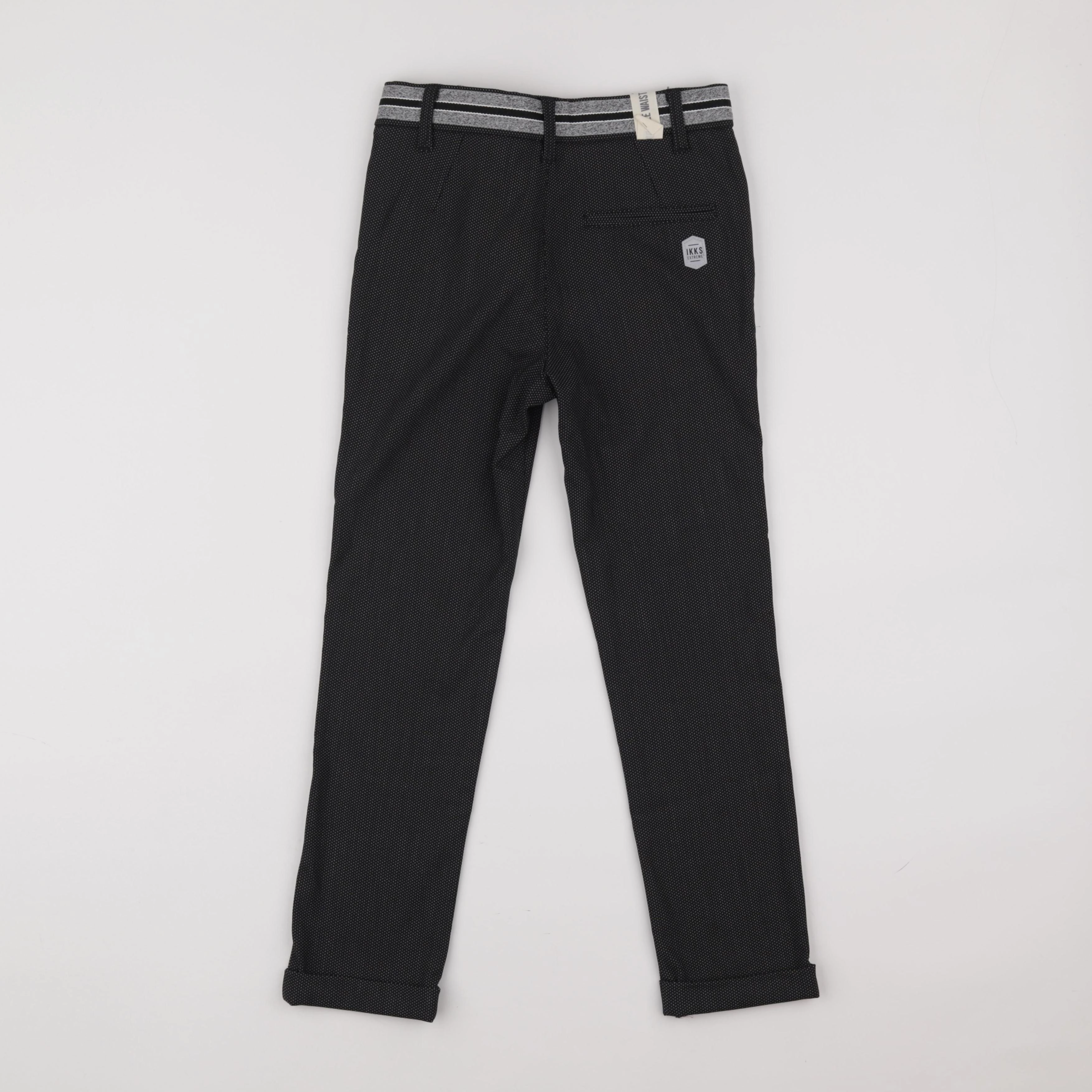 IKKS - pantalon noir - 8 ans