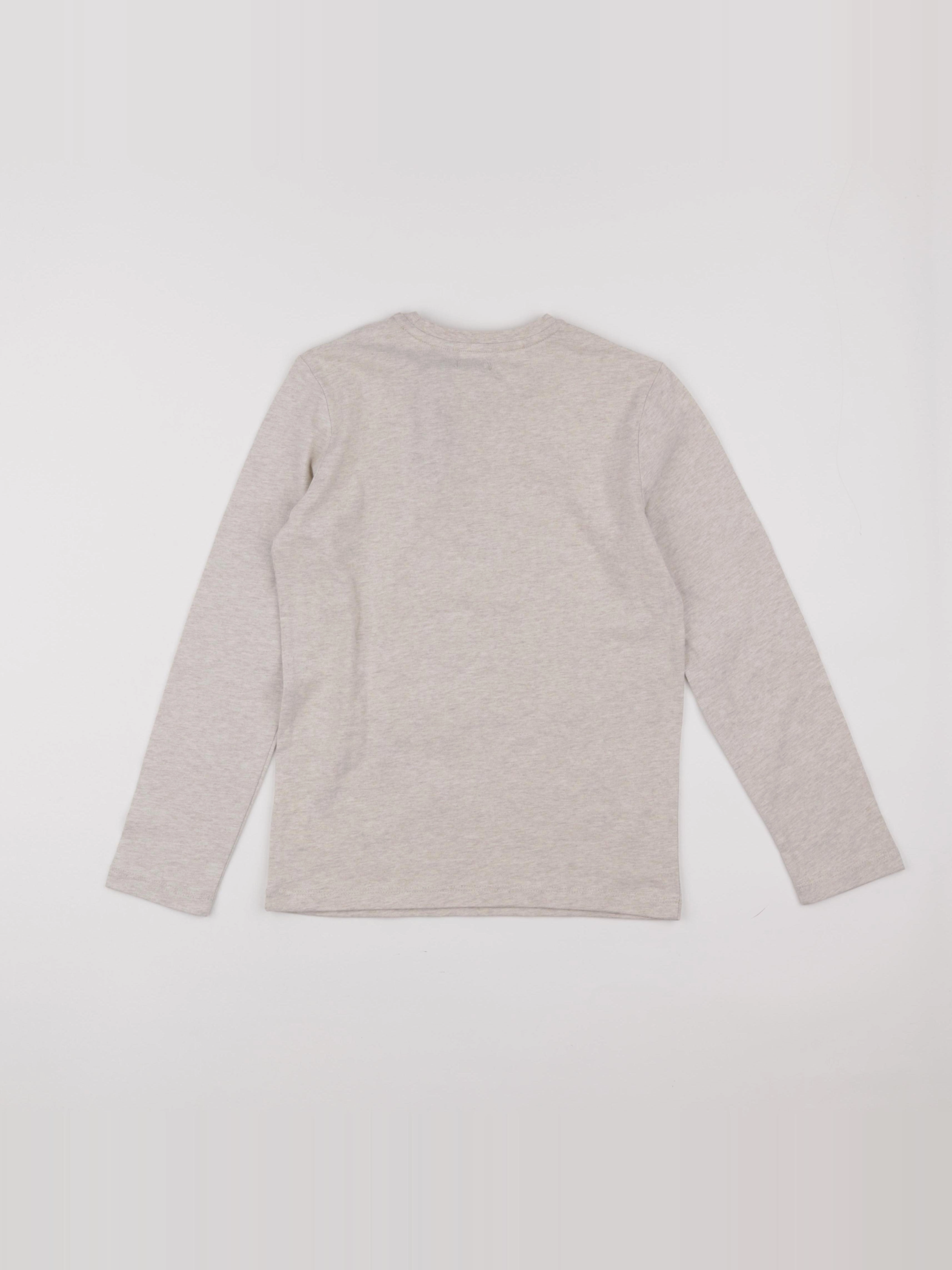IKKS - tee-shirt beige - 10 ans