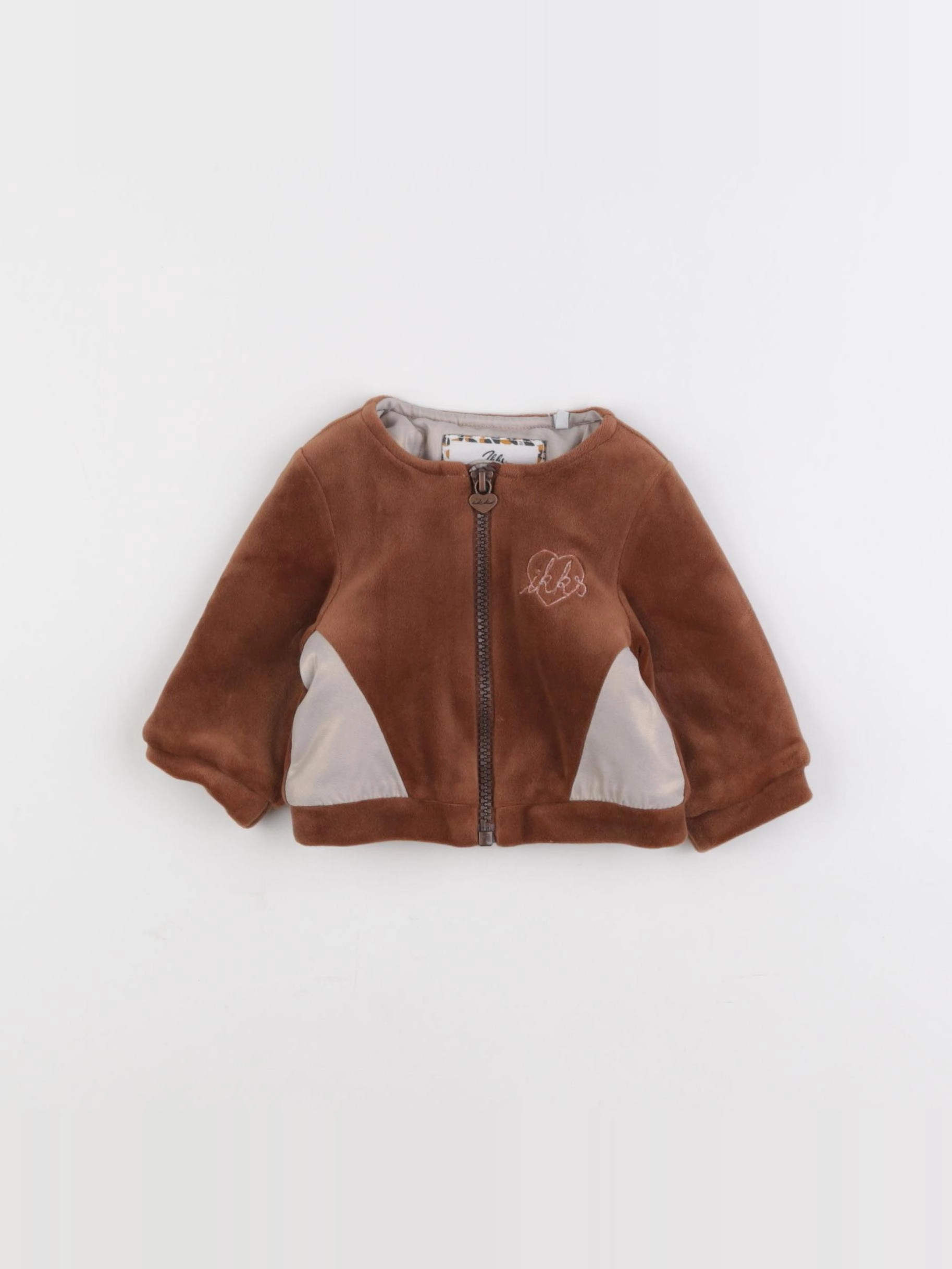 IKKS - gilet marron - 3 mois