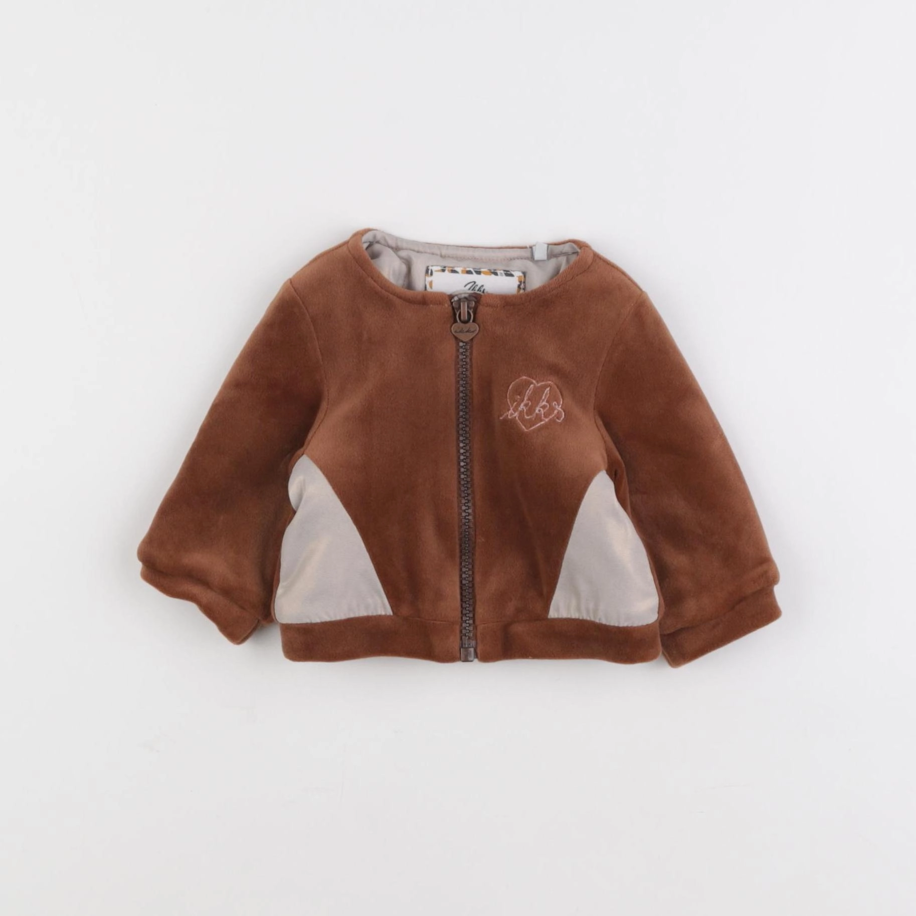 IKKS - gilet marron - 3 mois