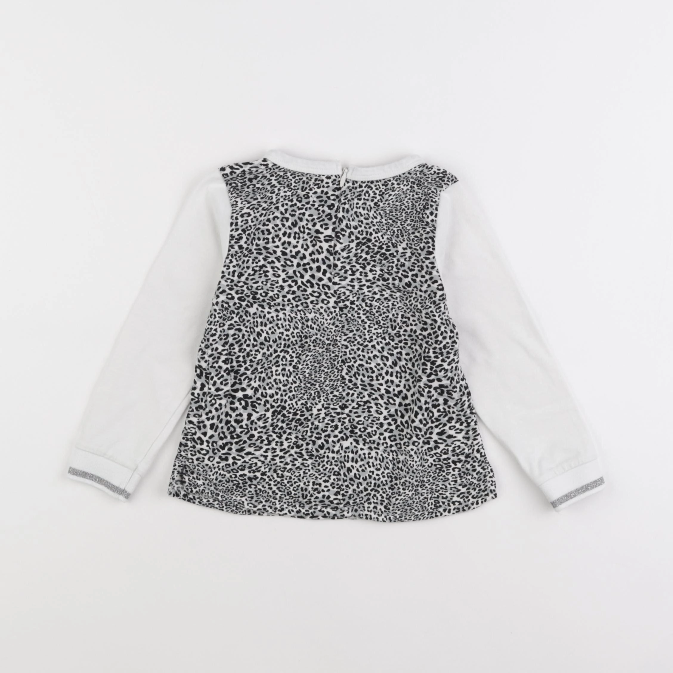 IKKS - tee-shirt gris - 2 ans