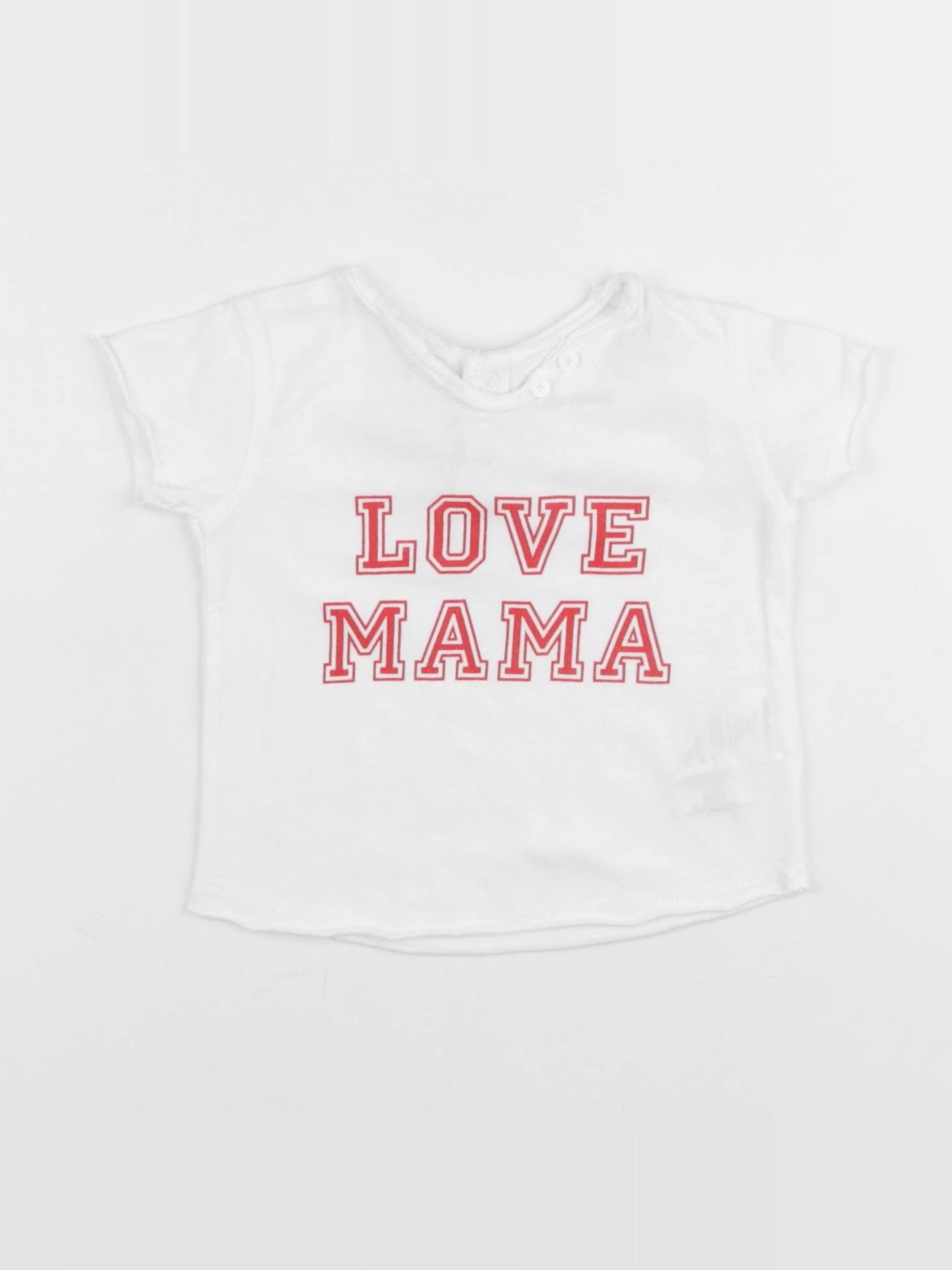 Zadig & Voltaire - tee-shirt blanc - 6 mois