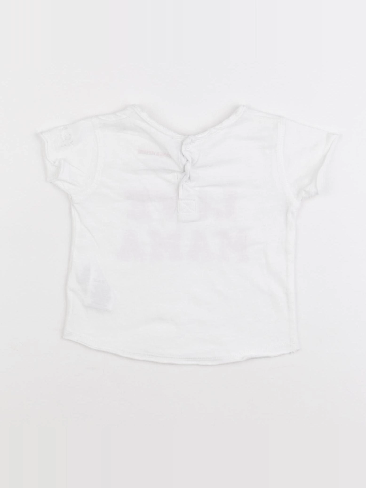 Zadig & Voltaire - tee-shirt blanc - 6 mois