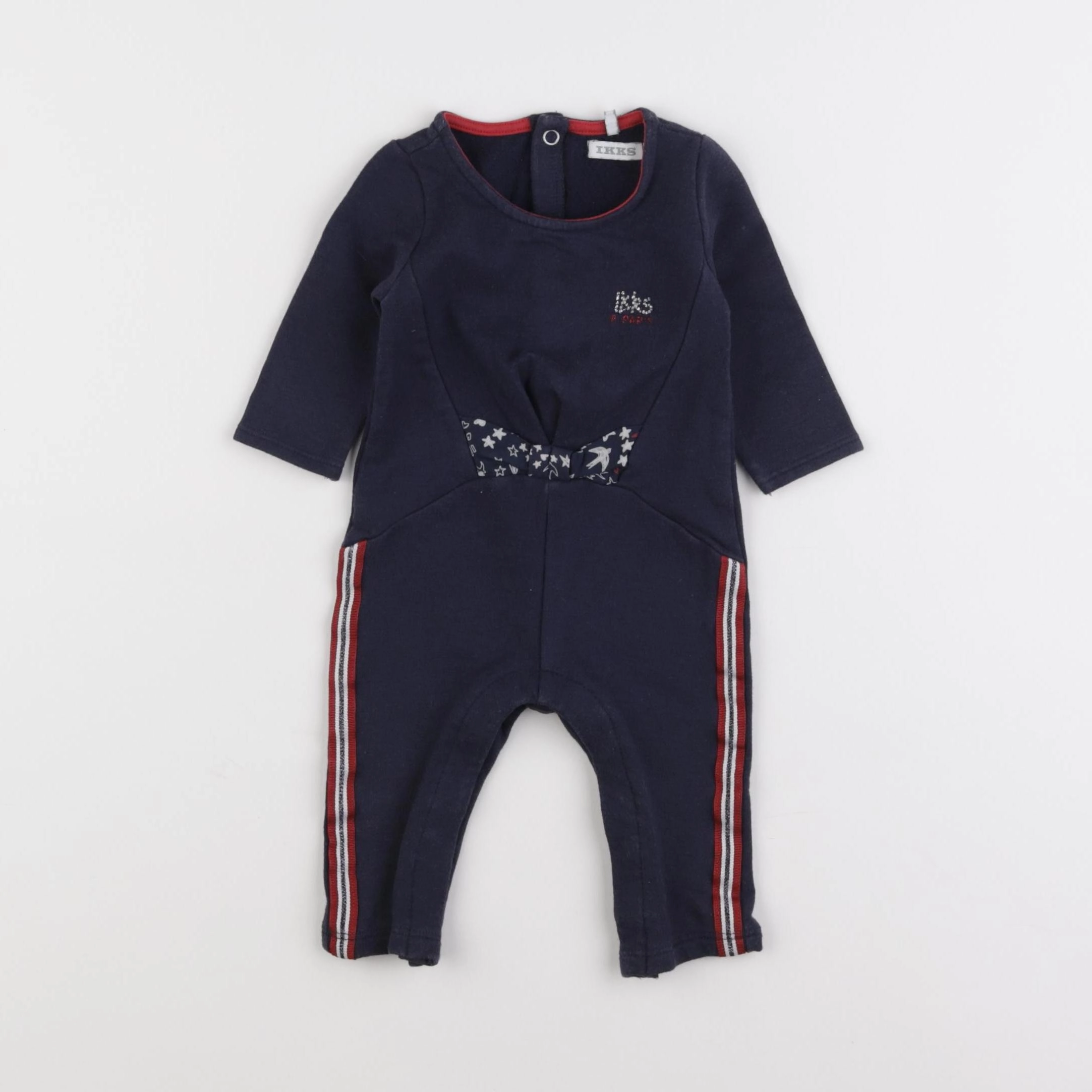 IKKS - pyjama coton bleu - 3 mois