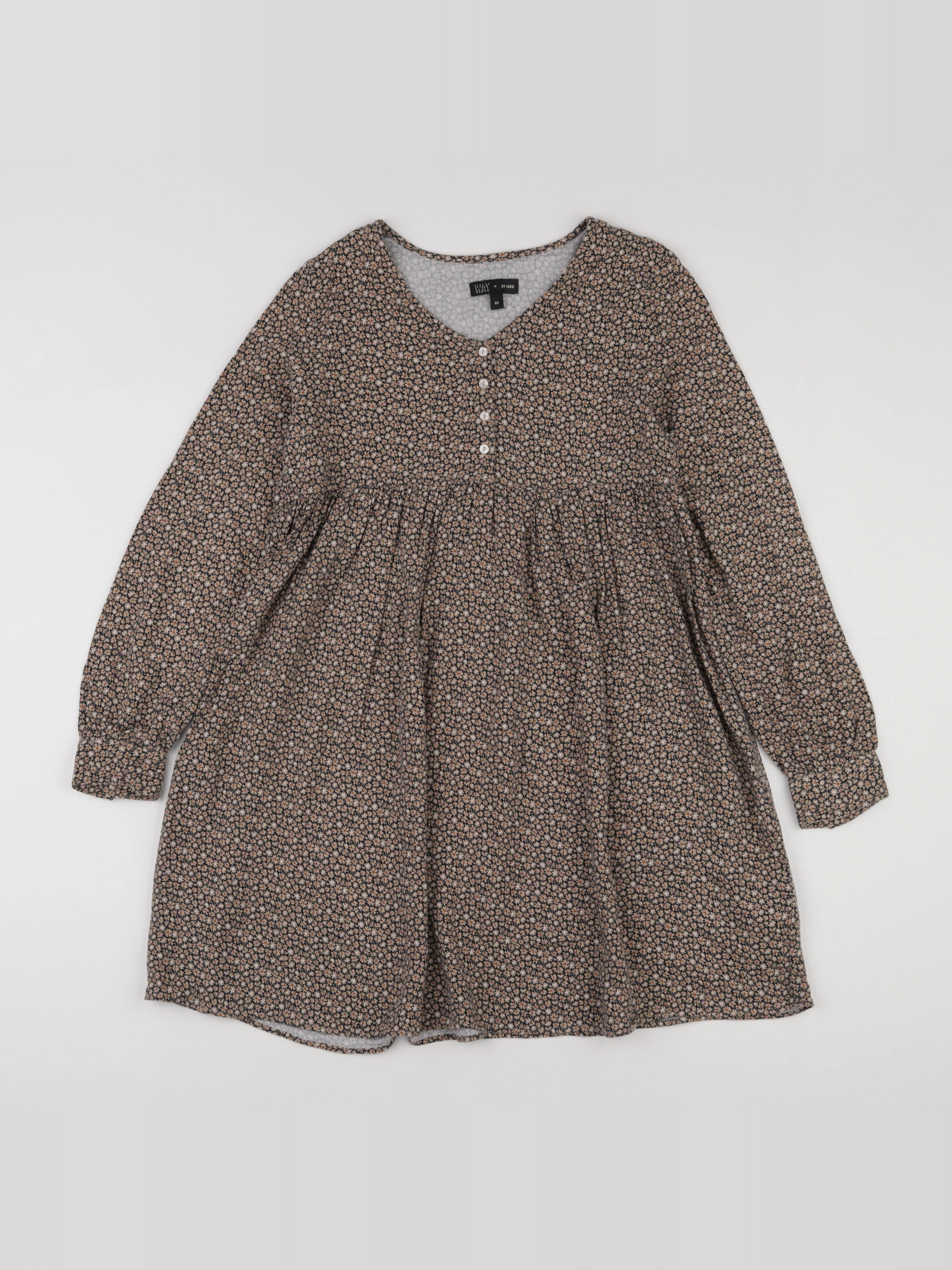 IKKS - robe beige - 12 ans