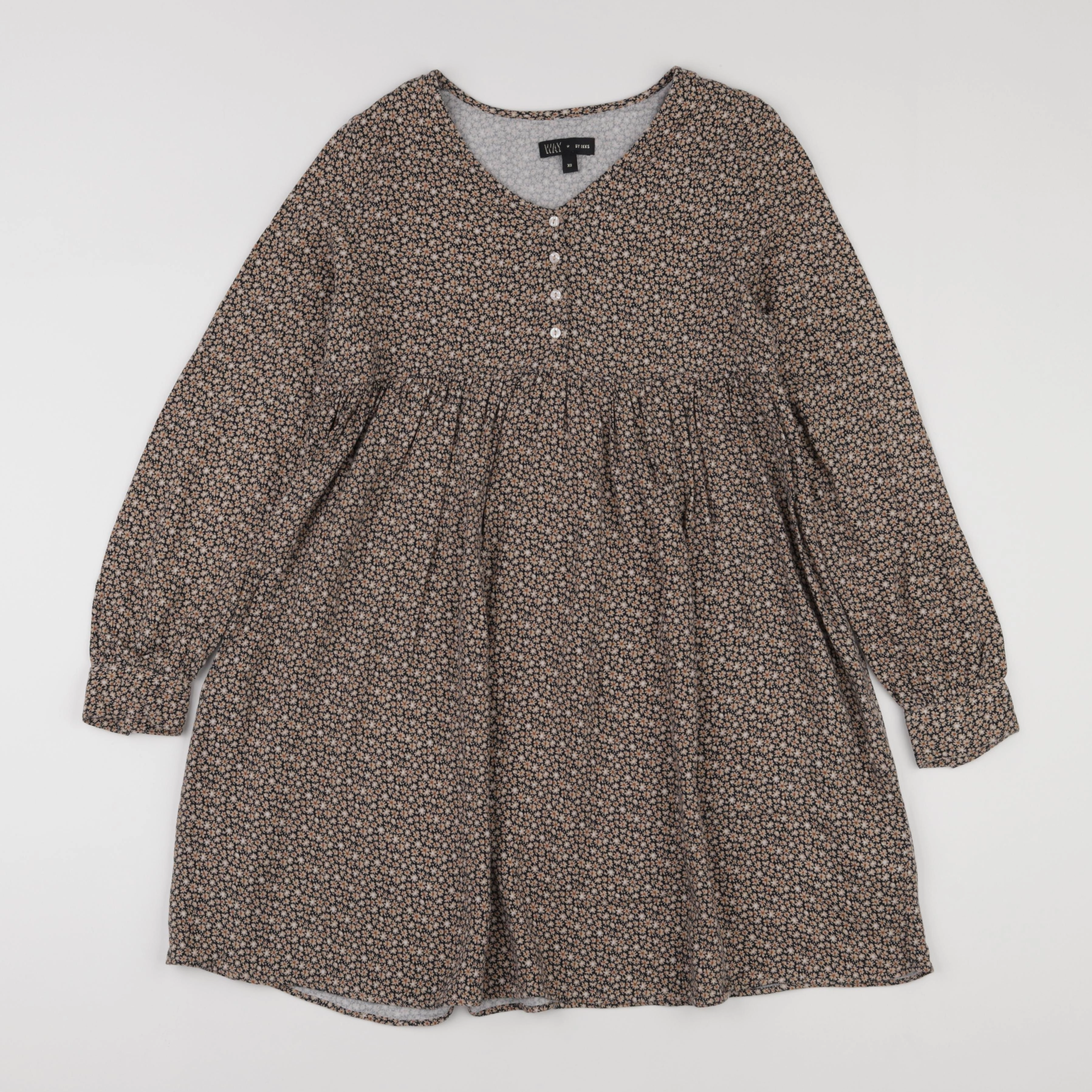 IKKS - robe beige - 12 ans